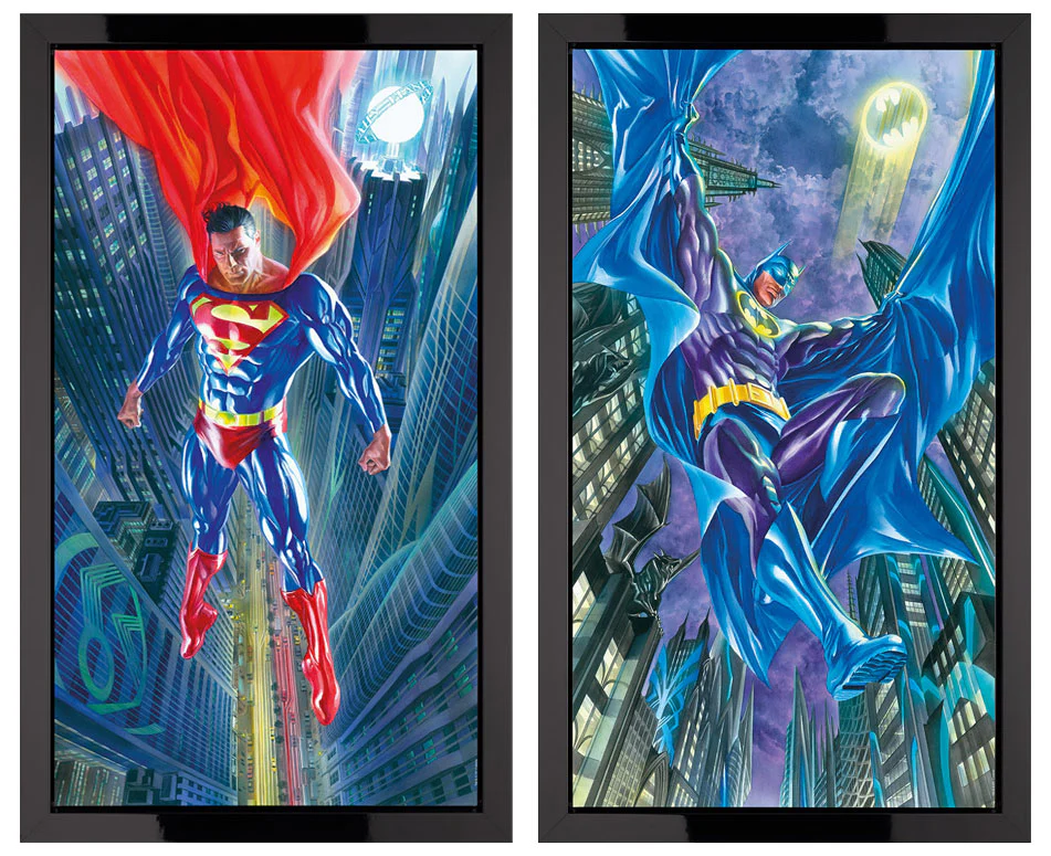 Alex Ross Suite of 2 Boxed Canvas