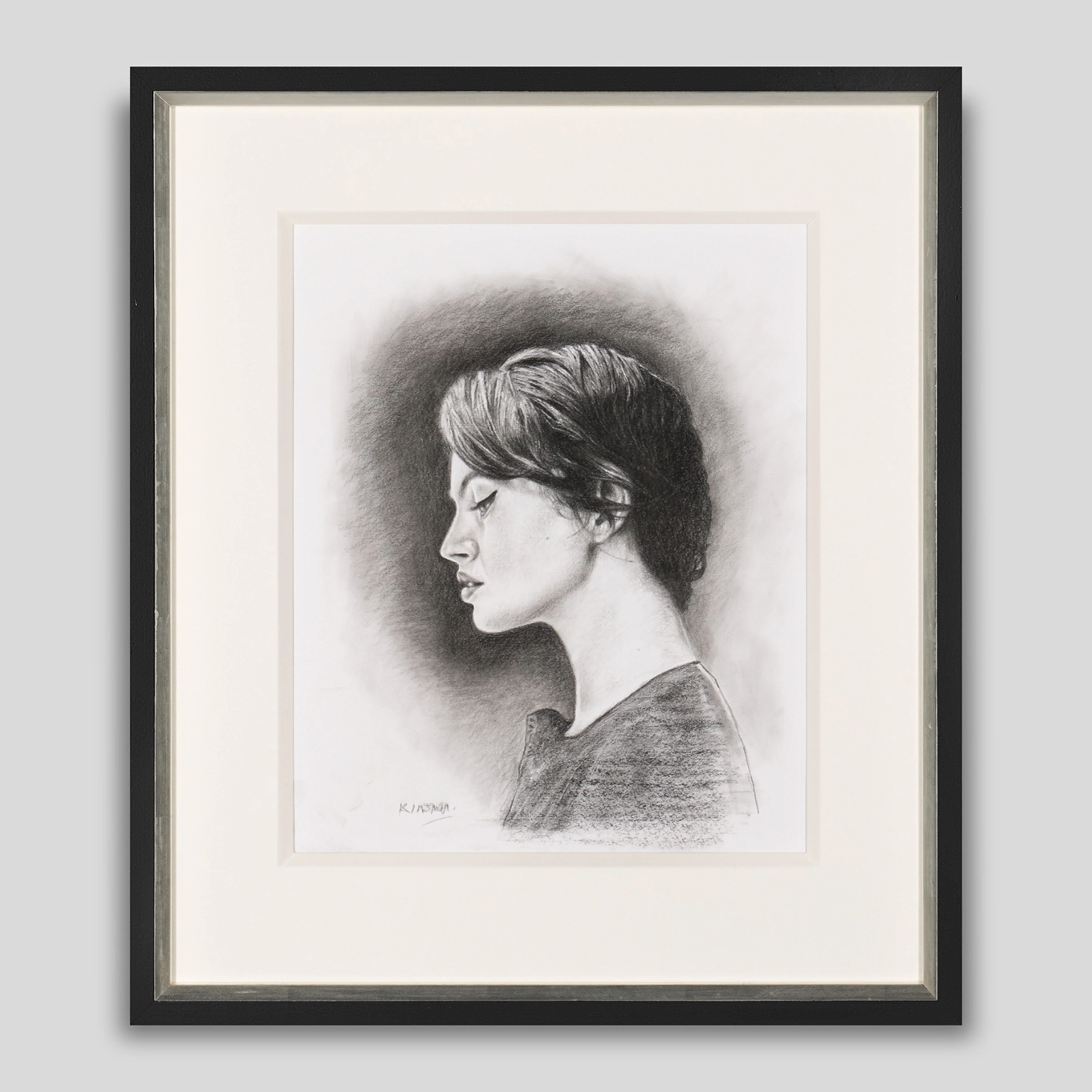 Sketch Of Sarah (Charcoal)