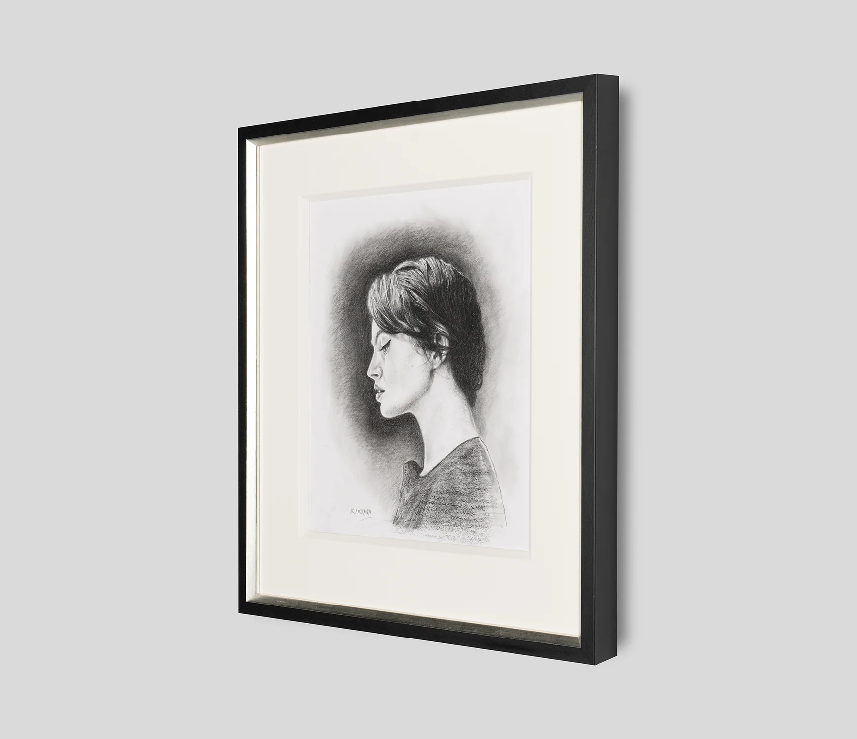 Sketch Of Sarah (Charcoal) - Image 2