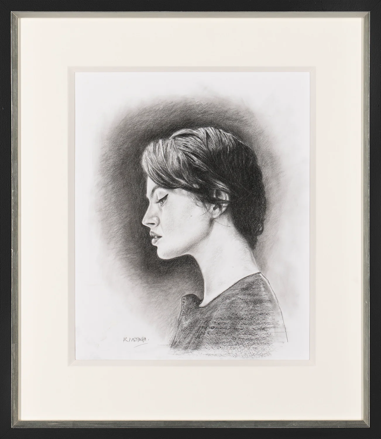 Sketch Of Sarah (Charcoal) - Image 3