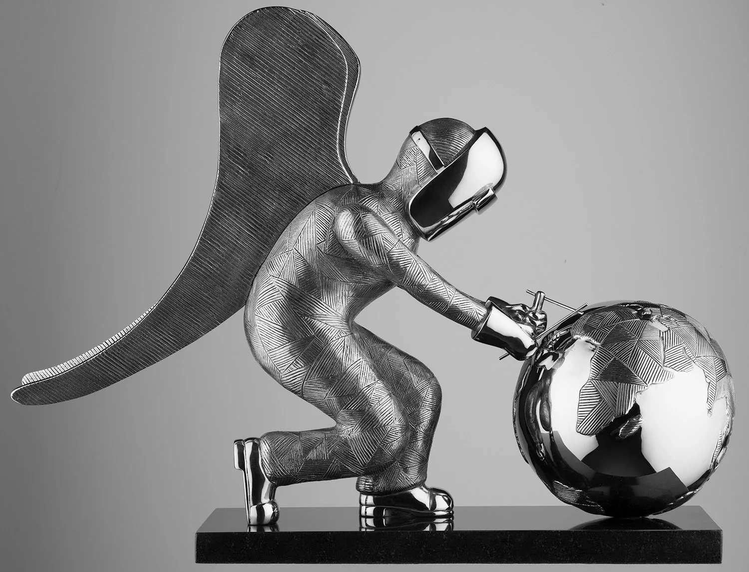 And On Monday, God Made The World - Stainless Steel - Image 2