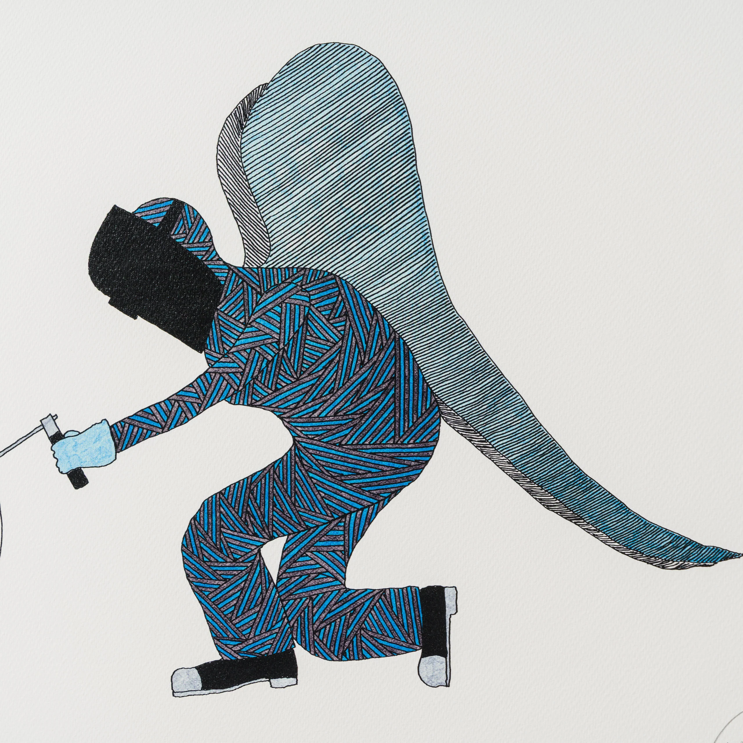 And on Monday, God Made The World | Blue Gloves | Standard - Image 4