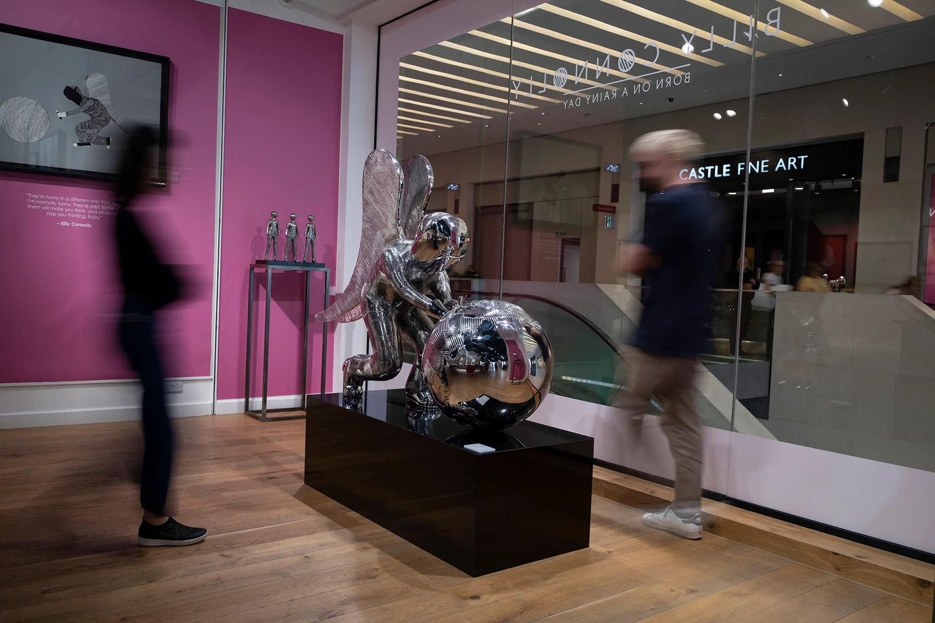 And On Monday, God Made The World (Monumental) - Stainless Steel - Image 3