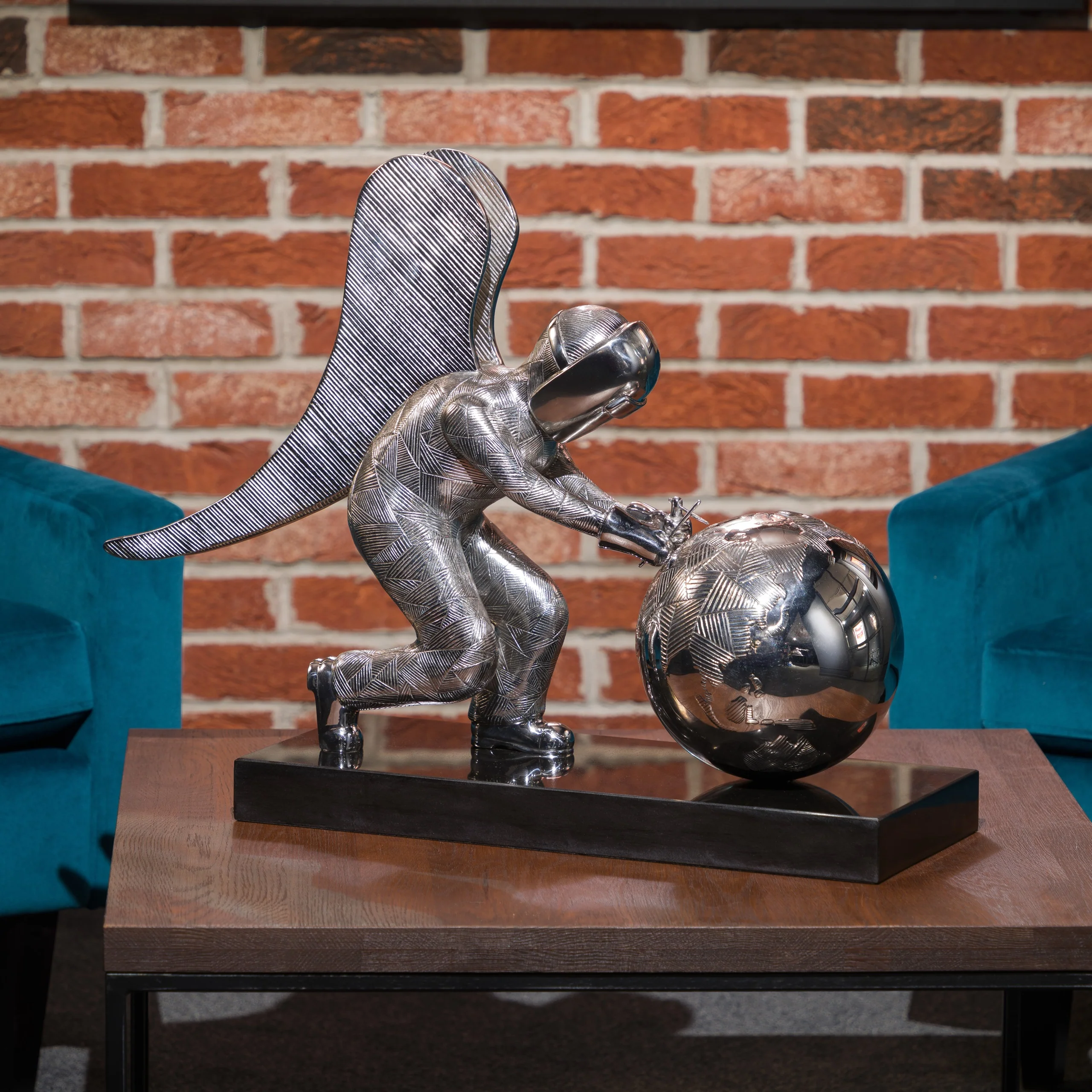 And On Monday, God Made the World | Print & Sculpture Set - Image 8