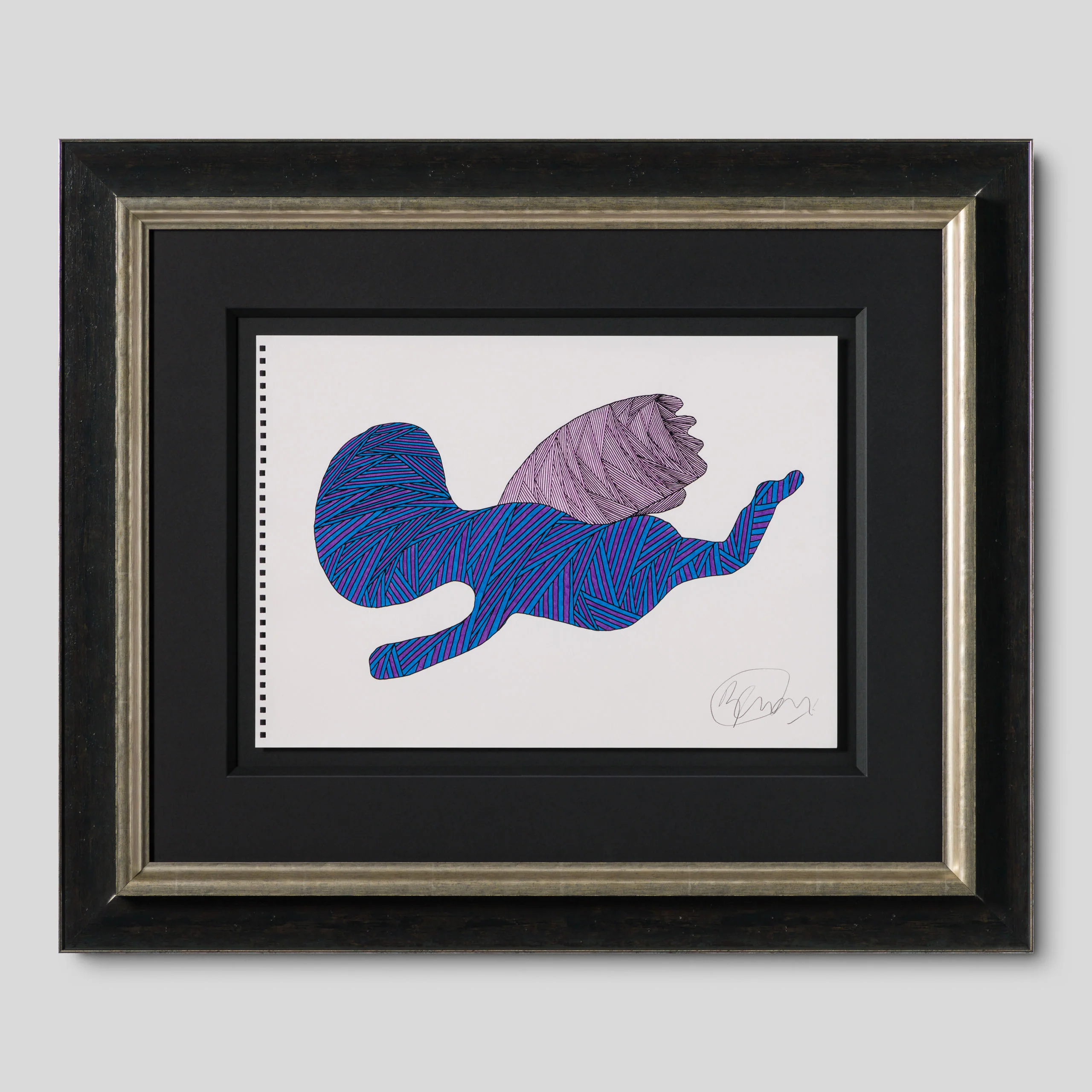 Baby Flier | Blue & Purple