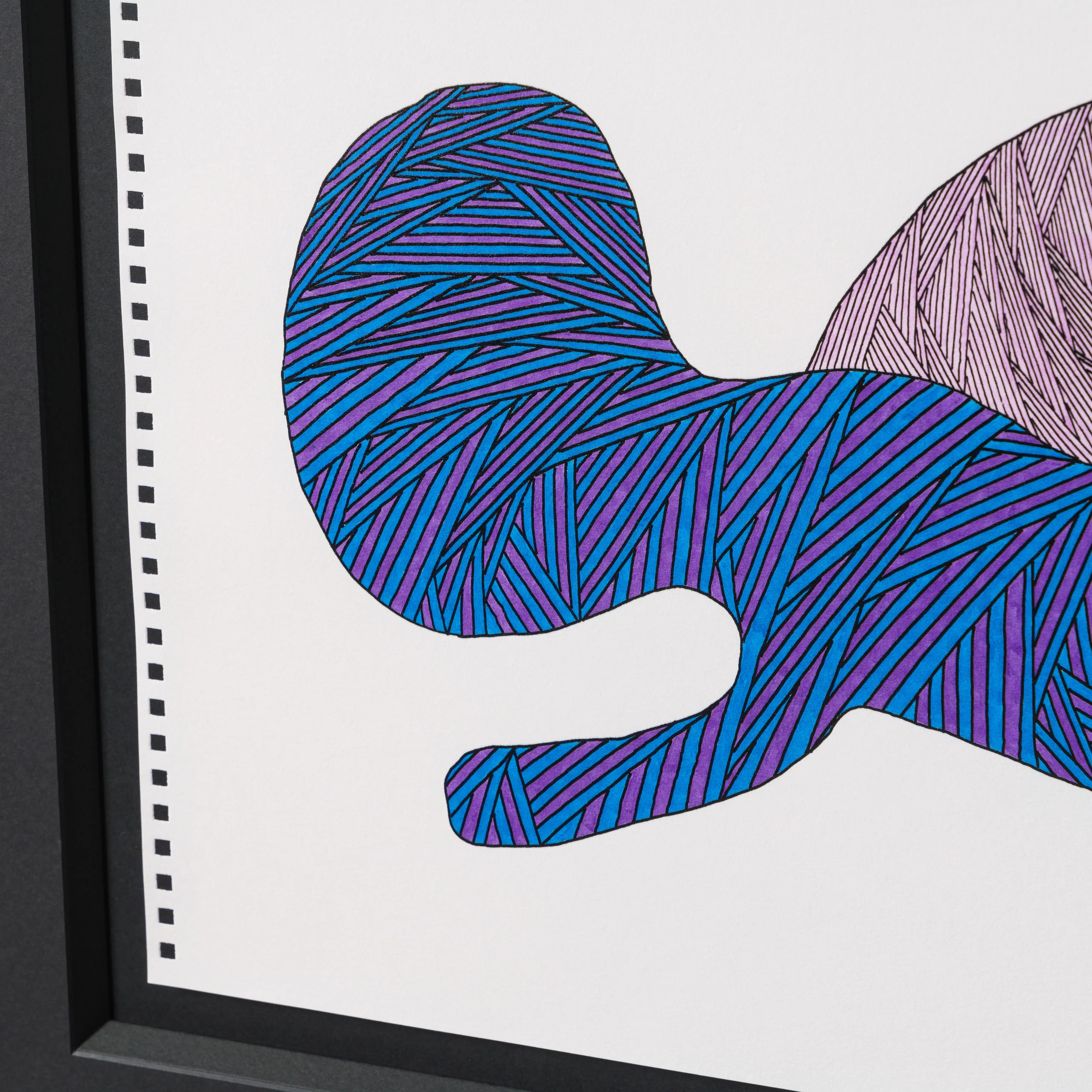 Baby Flier | Blue & Purple - Image 4