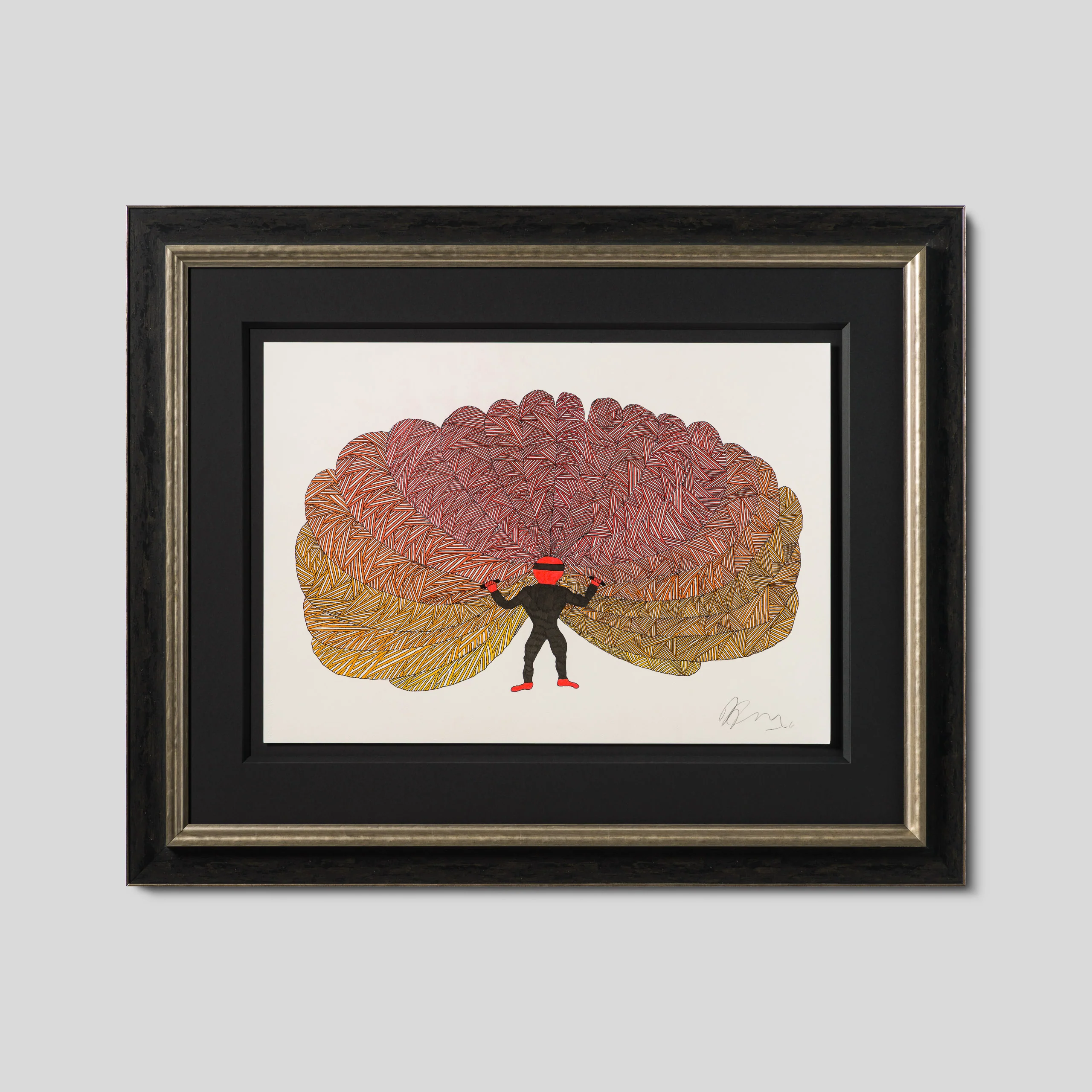 Glaswegian Icarus (Red & Orange)