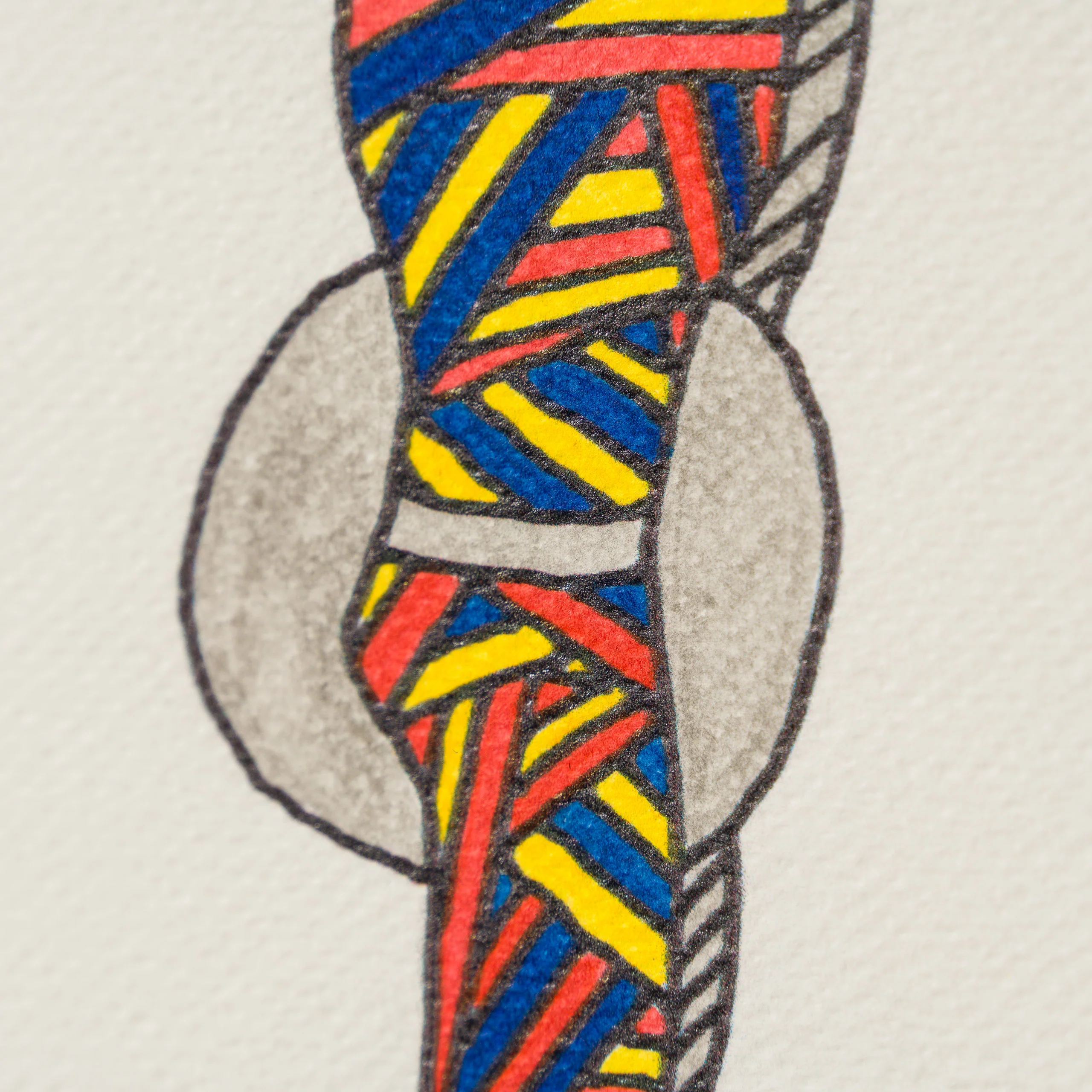 One Man's Band (Red, Blue & Yellow) - Image 4