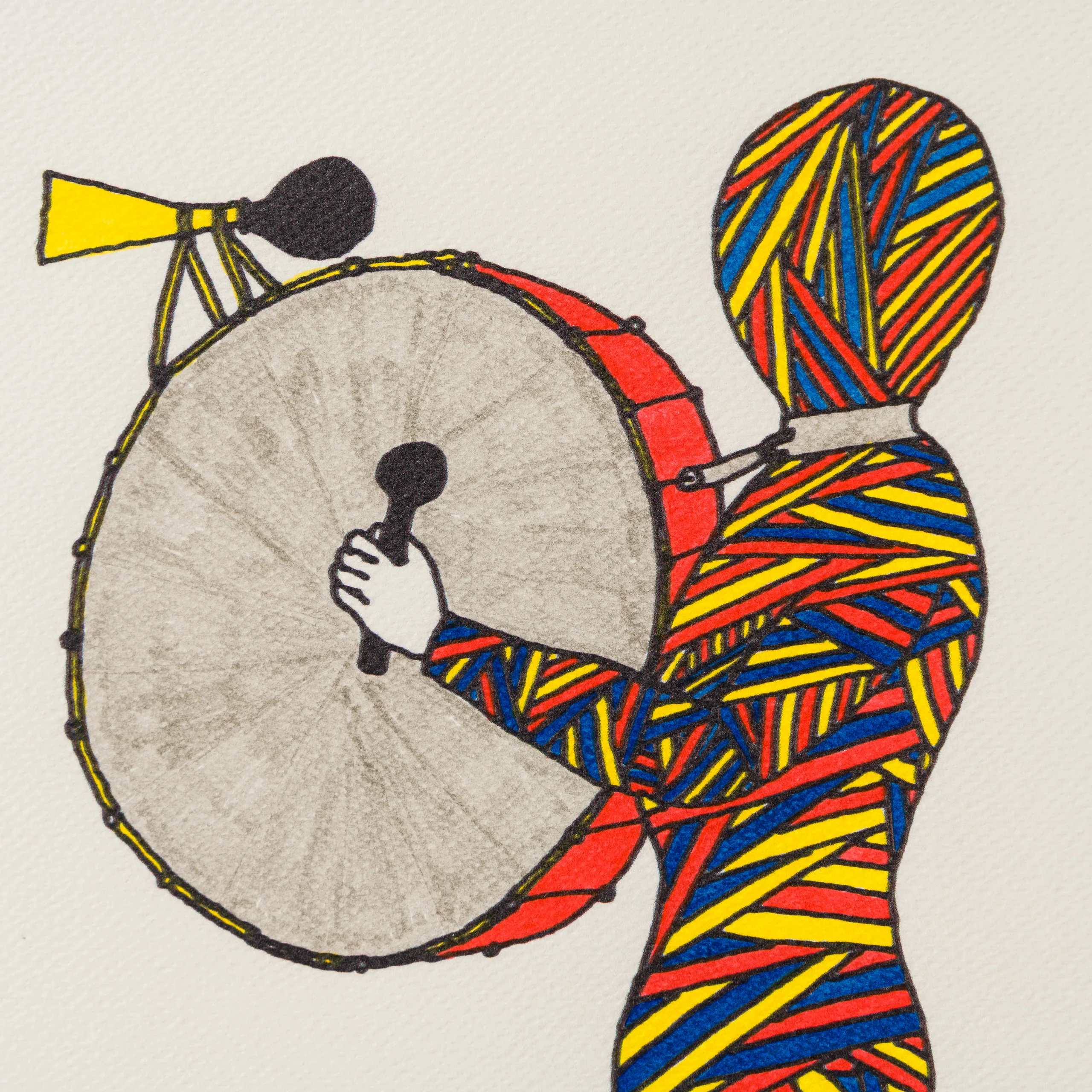 One Man's Band (Red, Blue & Yellow) - Image 6
