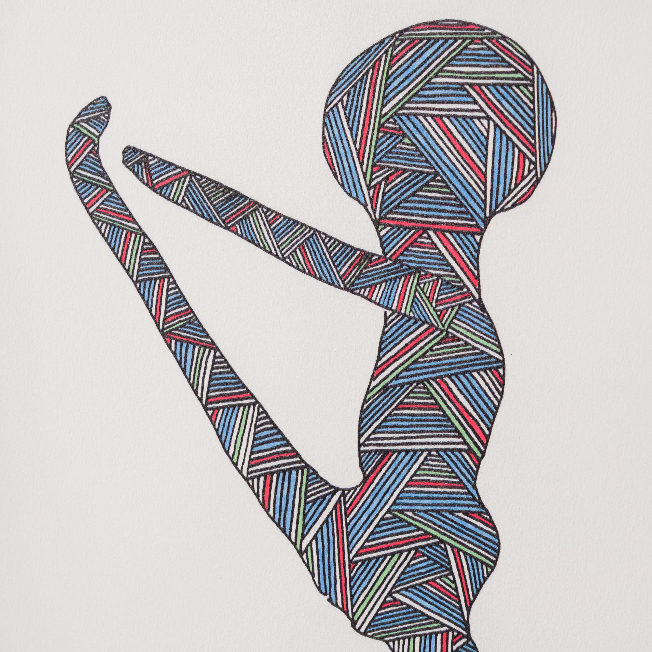 Pontius Tries Pilates - Red, White & Blue - Image 5