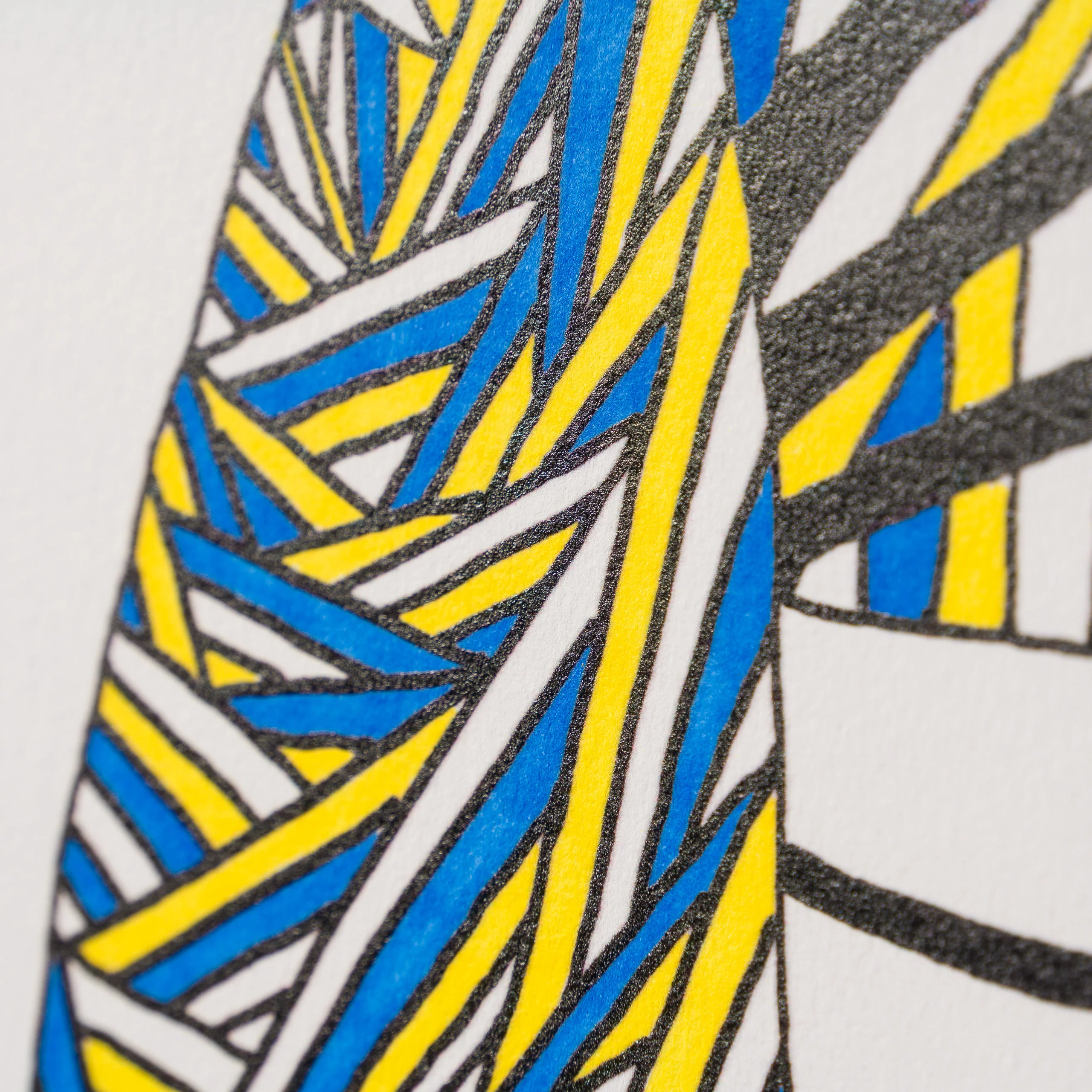 Rebel Without A Sword (Yellow & Blue) - Image 5