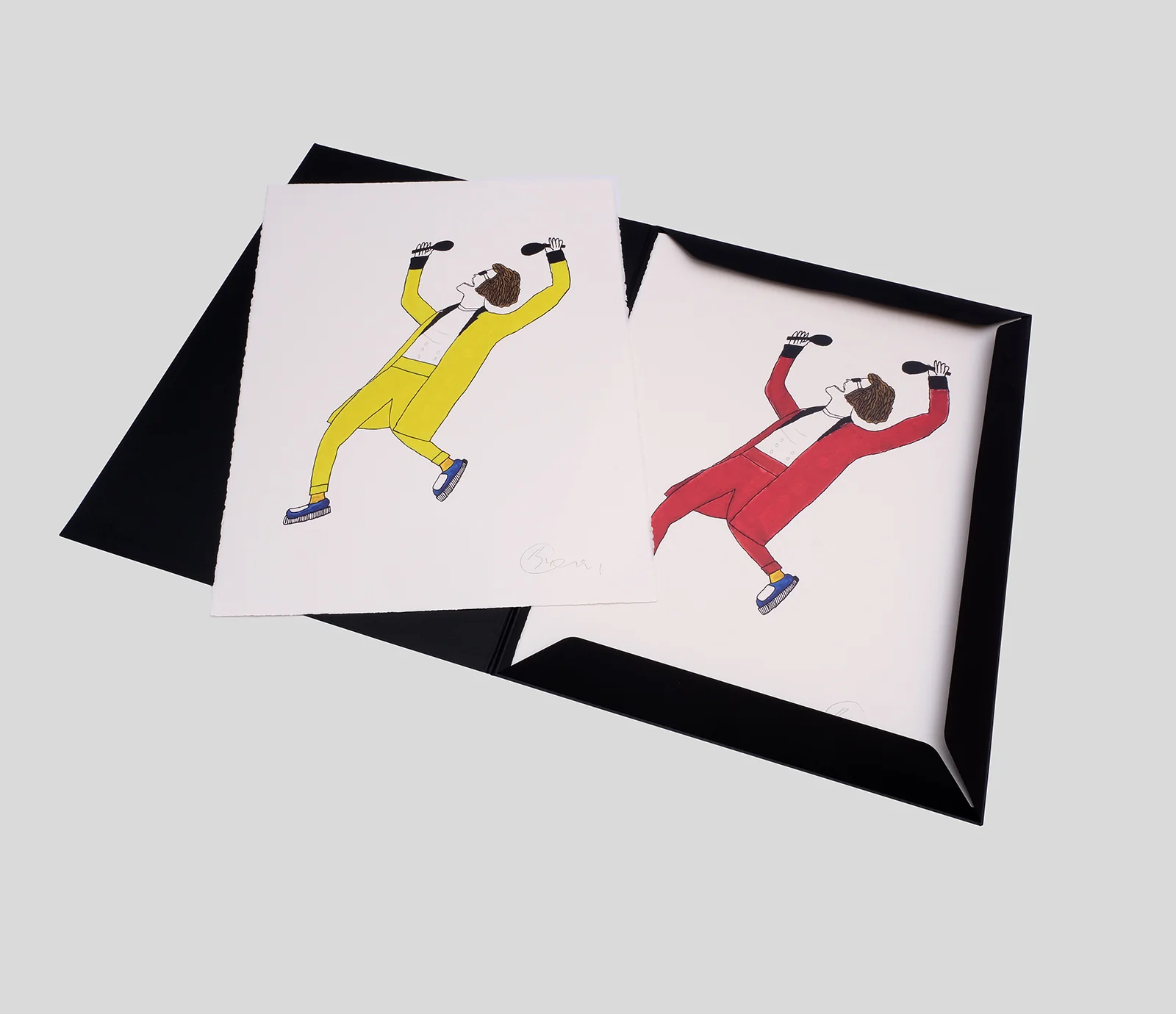 Windswept & Interesting (Unframed set of 4)