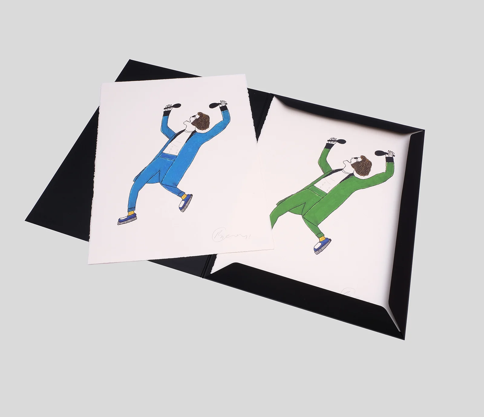 Windswept & Interesting (Unframed set of 4) - Image 2