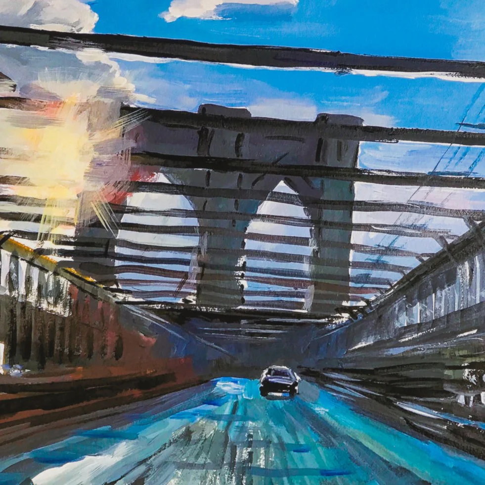 Brooklyn Bridge, 7am - Image 2