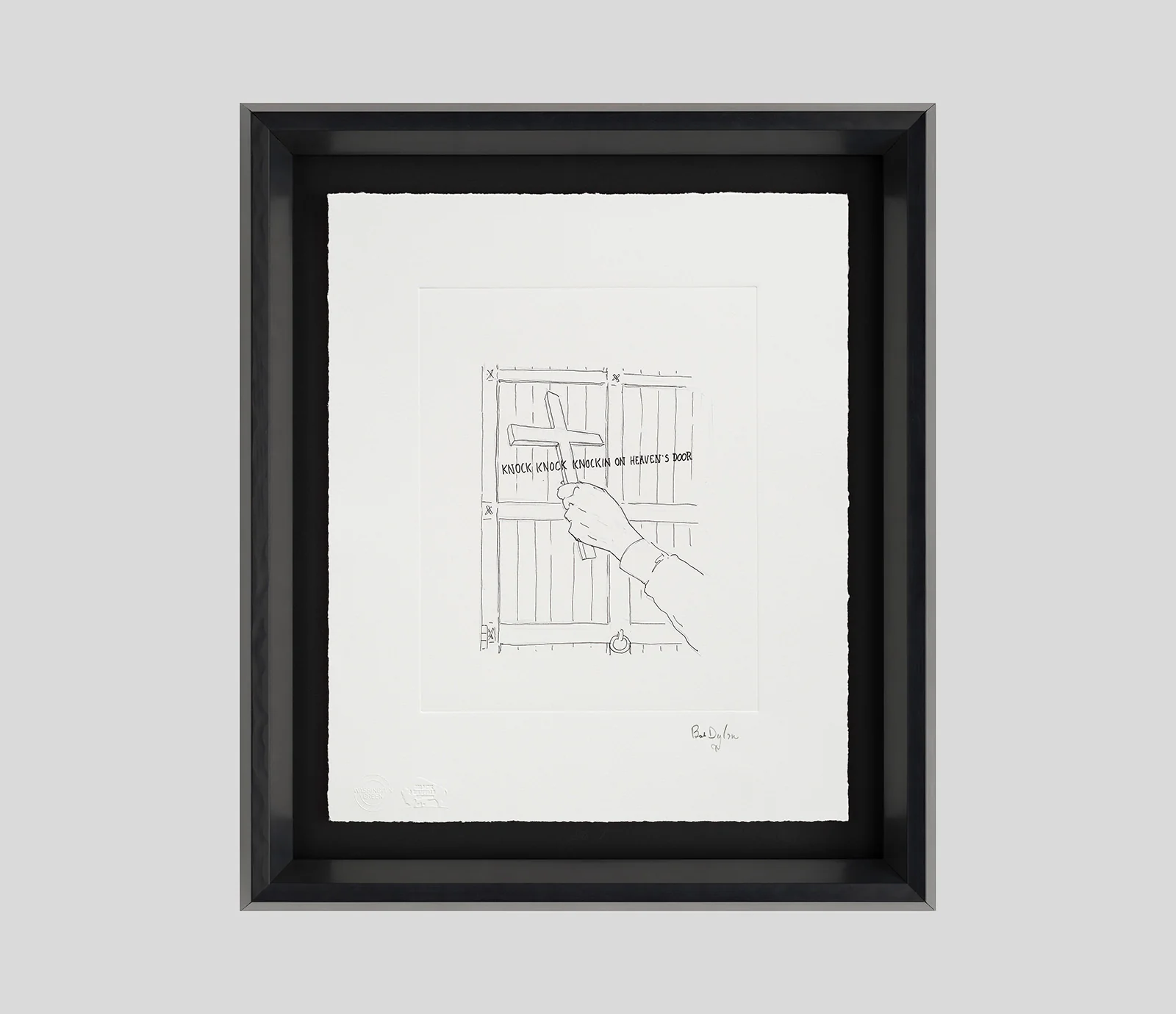 Mondo Scripto: Knockin' On Heaven's Door 2018 | Framed Set of 16 - Image 2