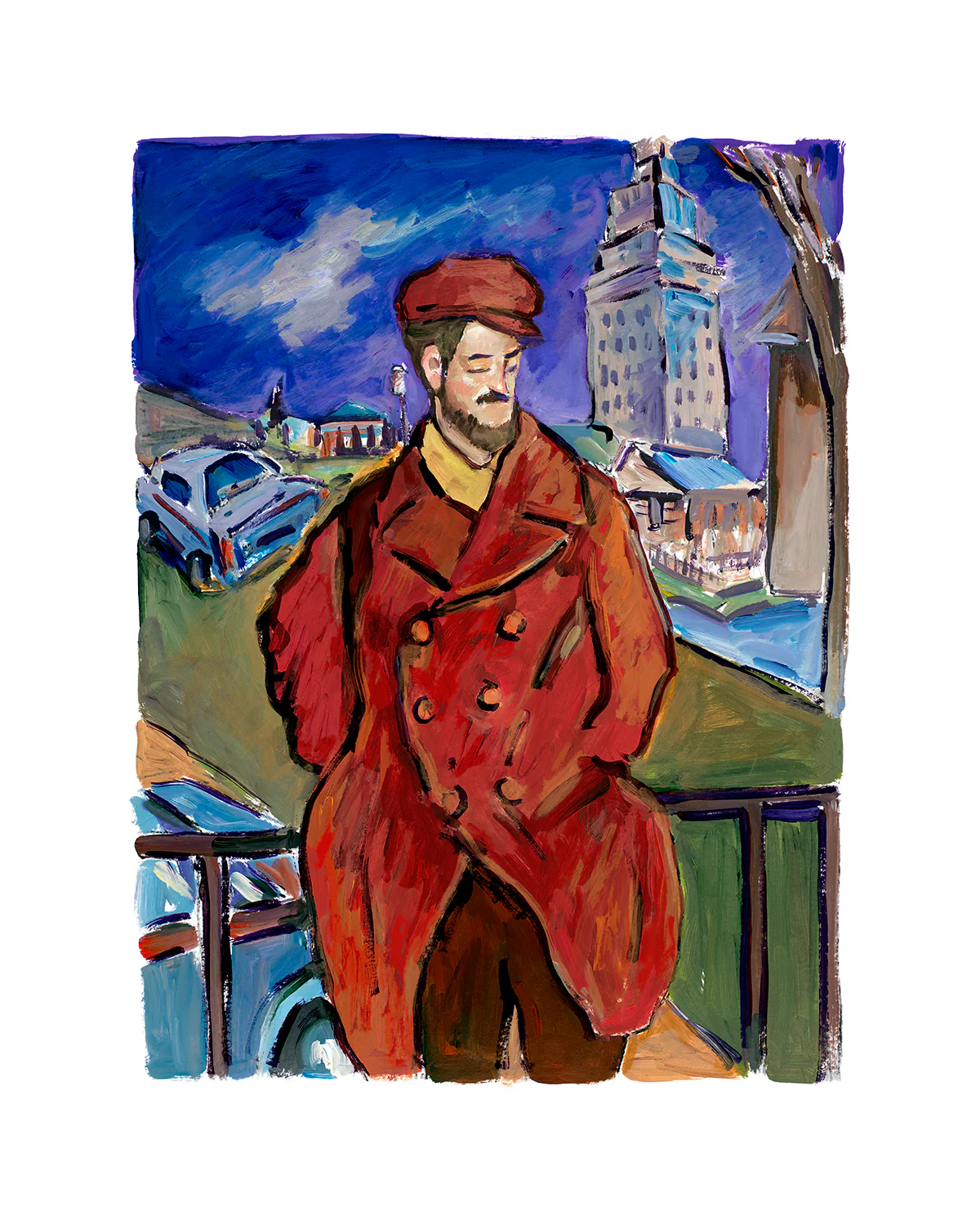 Man On A Bridge (2018) - Image 4
