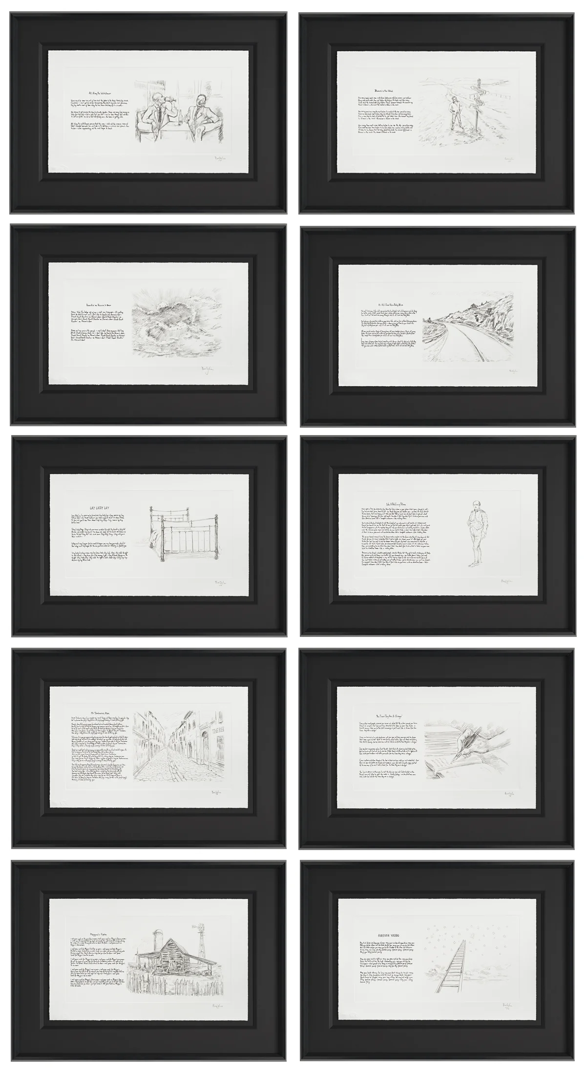 Mondo Scripto Portfolio (2018) - Boxed Set of 10 Framed Editions - Image 2