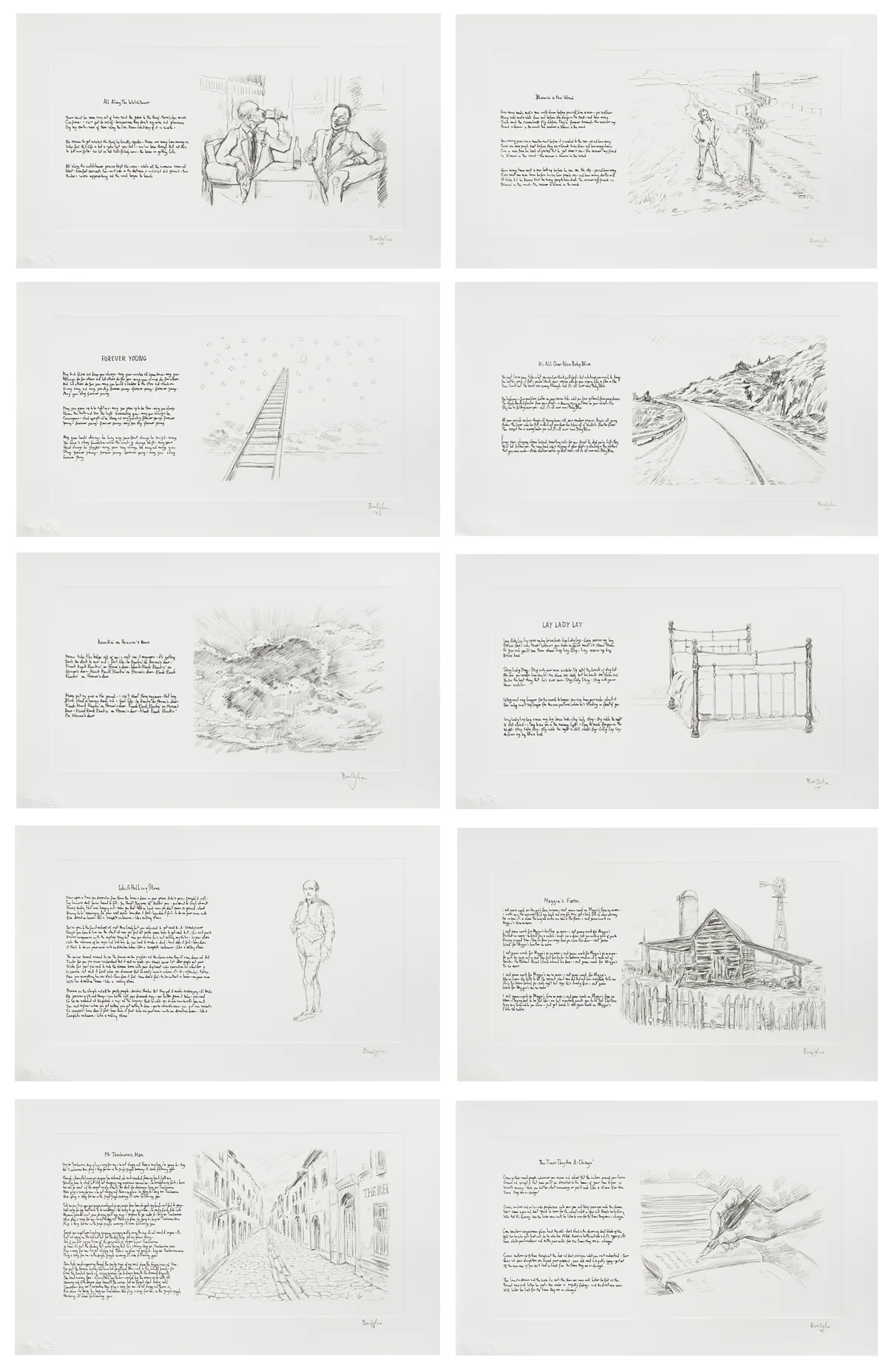 Mondo Scripto Portfolio (2018) - Boxed Set of 10 Unframed Editions