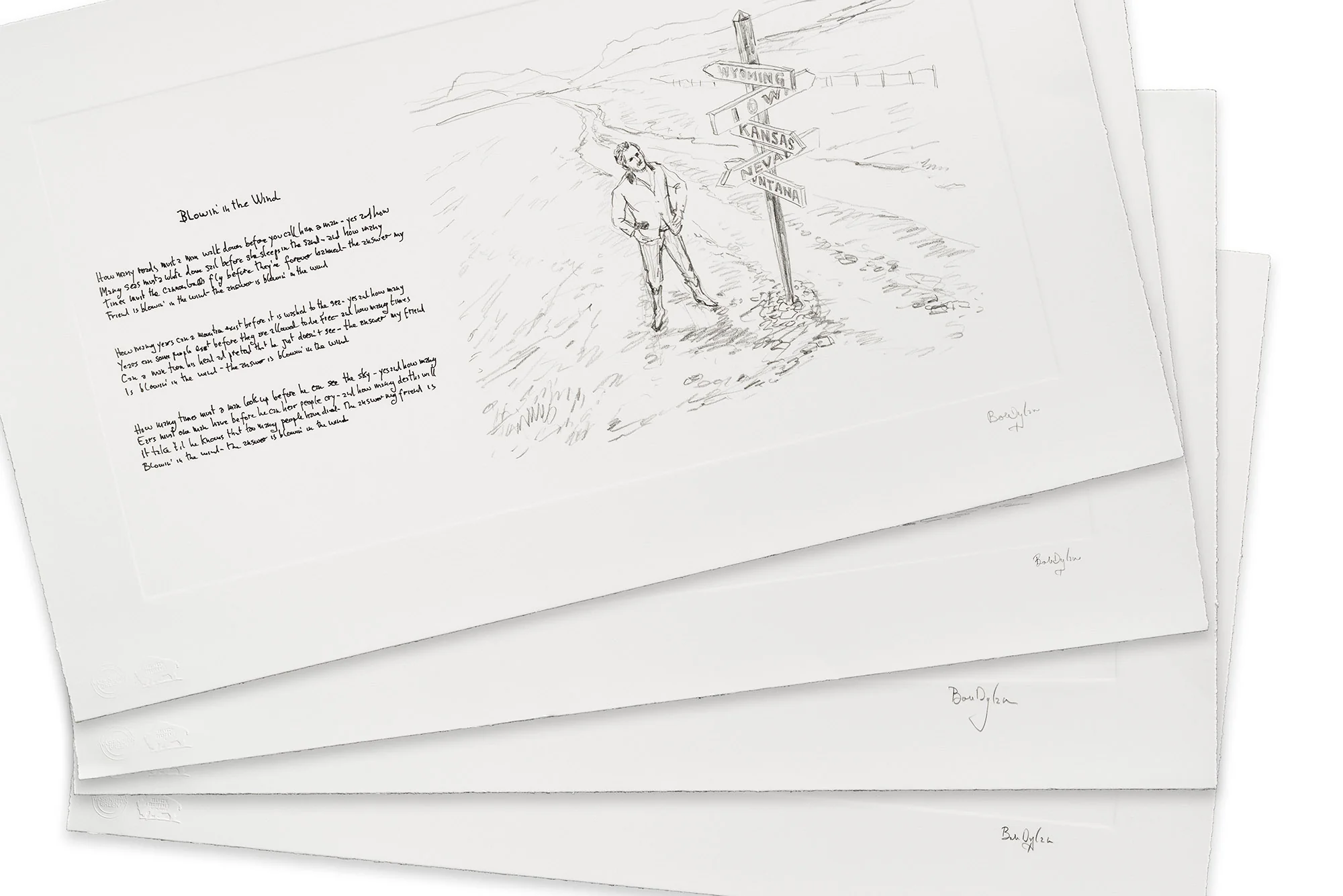 Mondo Scripto and Knockin' On Heaven's Door Unframed Portfolio Sets (2018) - Image 3
