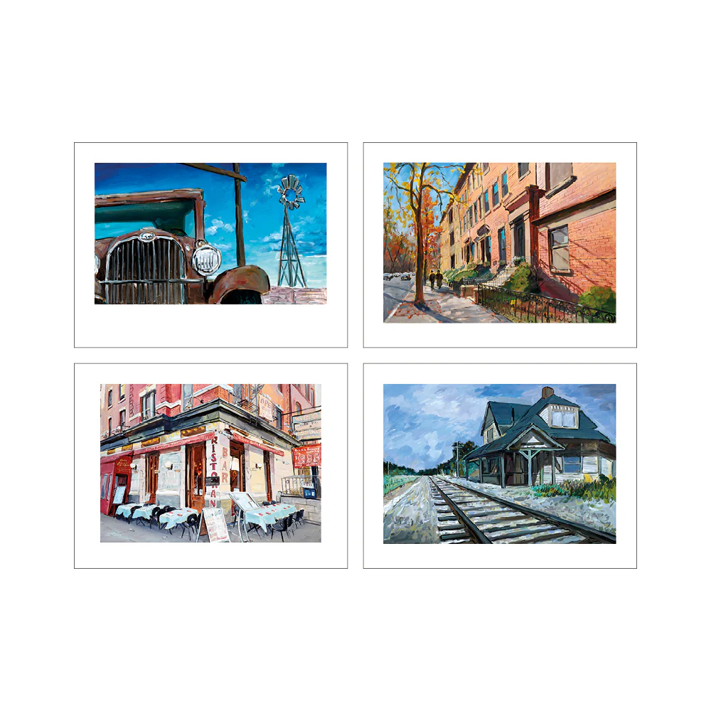 The Beaten Path (2019) | Set of 4 Framed Medium Format Graphics