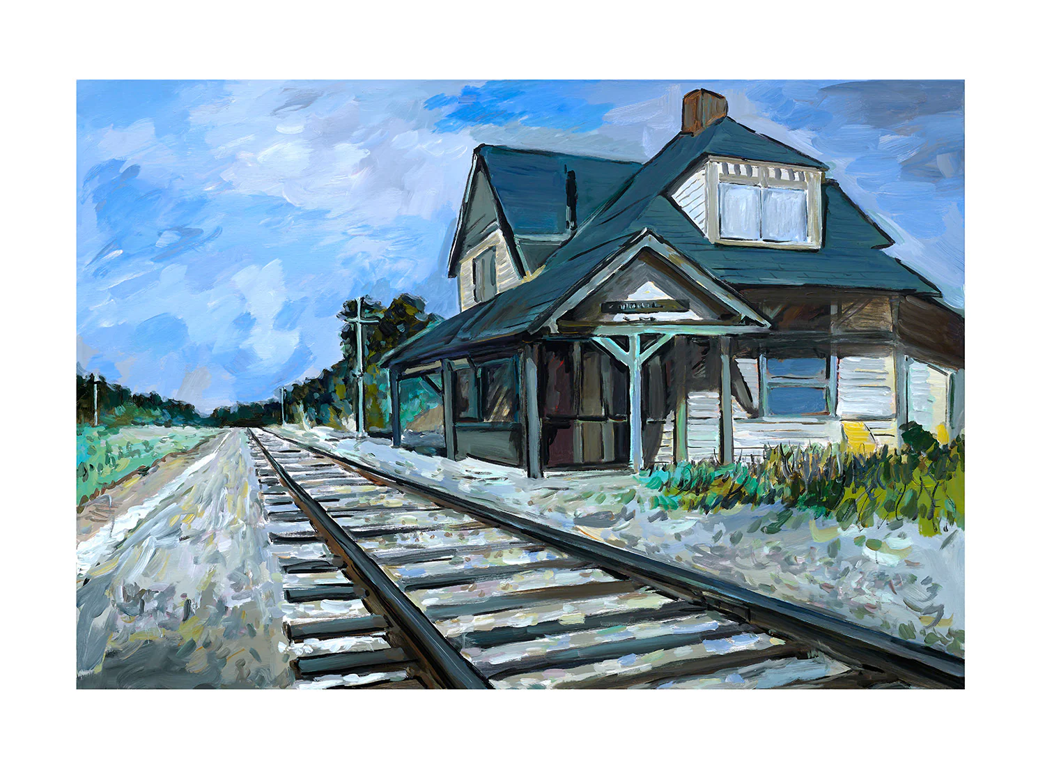 The Beaten Path (2019) | Set of 4 Framed Medium Format Graphics - Image 4
