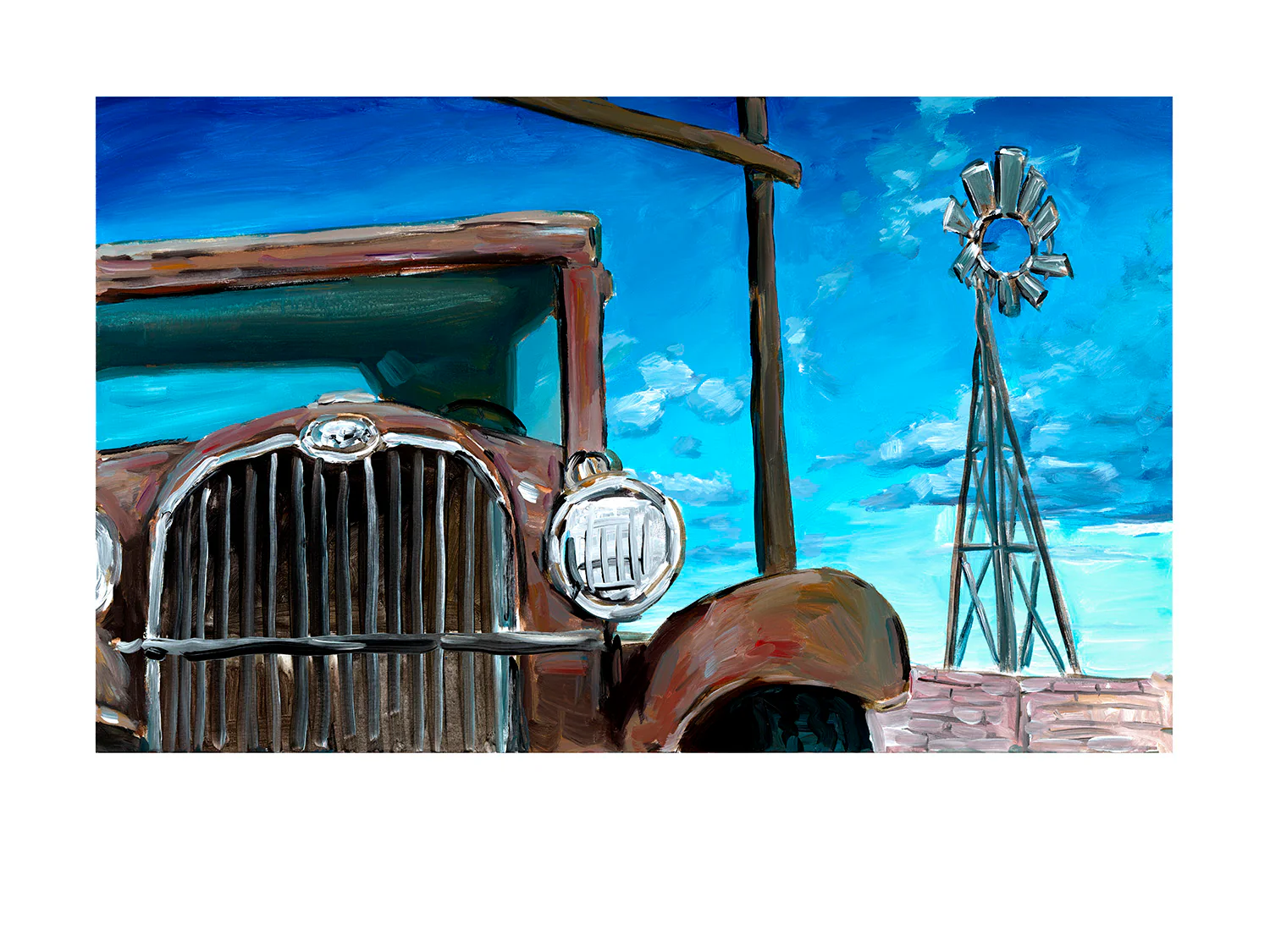 The Beaten Path (2019) | Set of 4 Framed Medium Format Graphics - Image 5