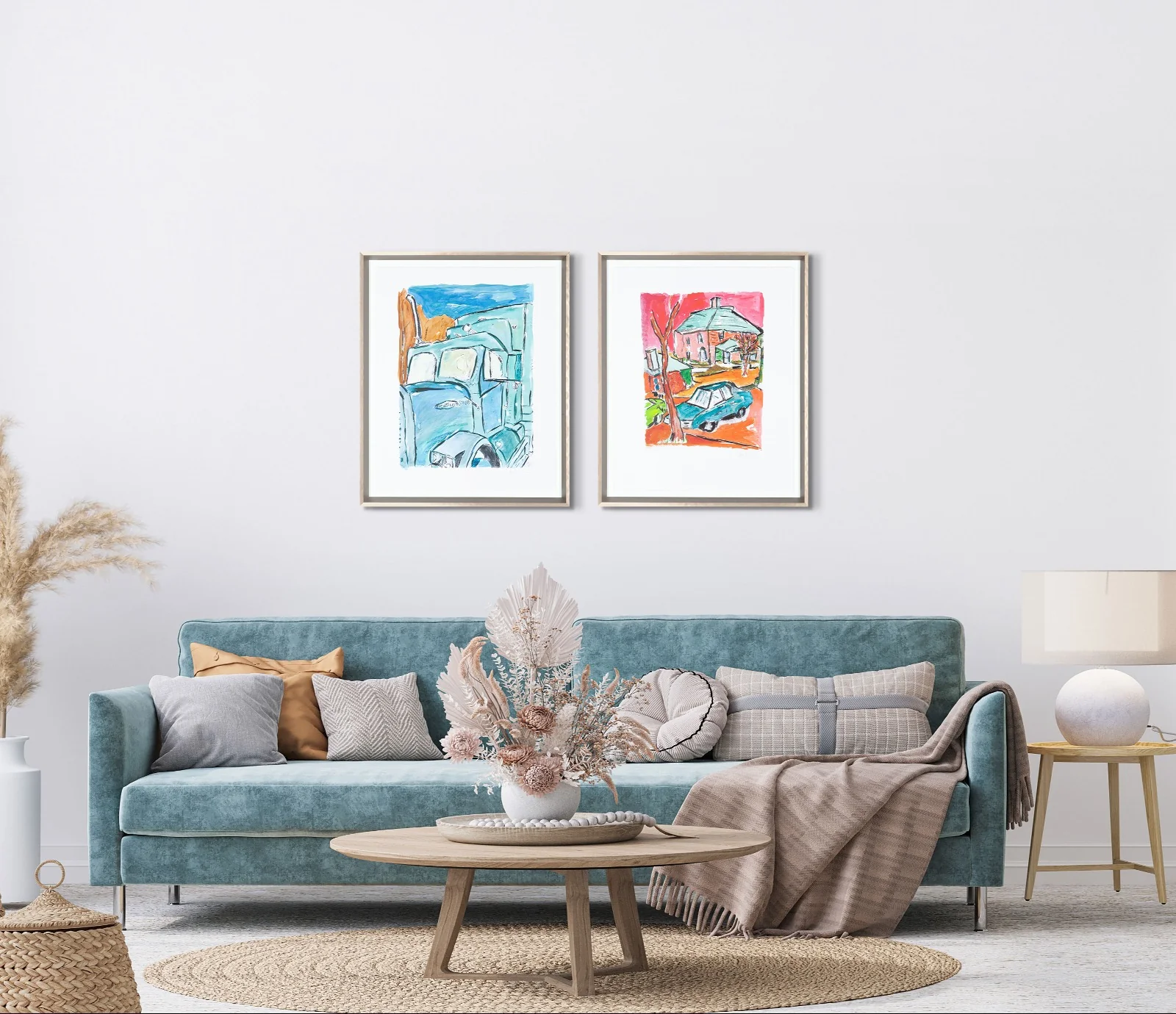 The Drawn Blank Series 2021 | Framed Set of Two - Image 8
