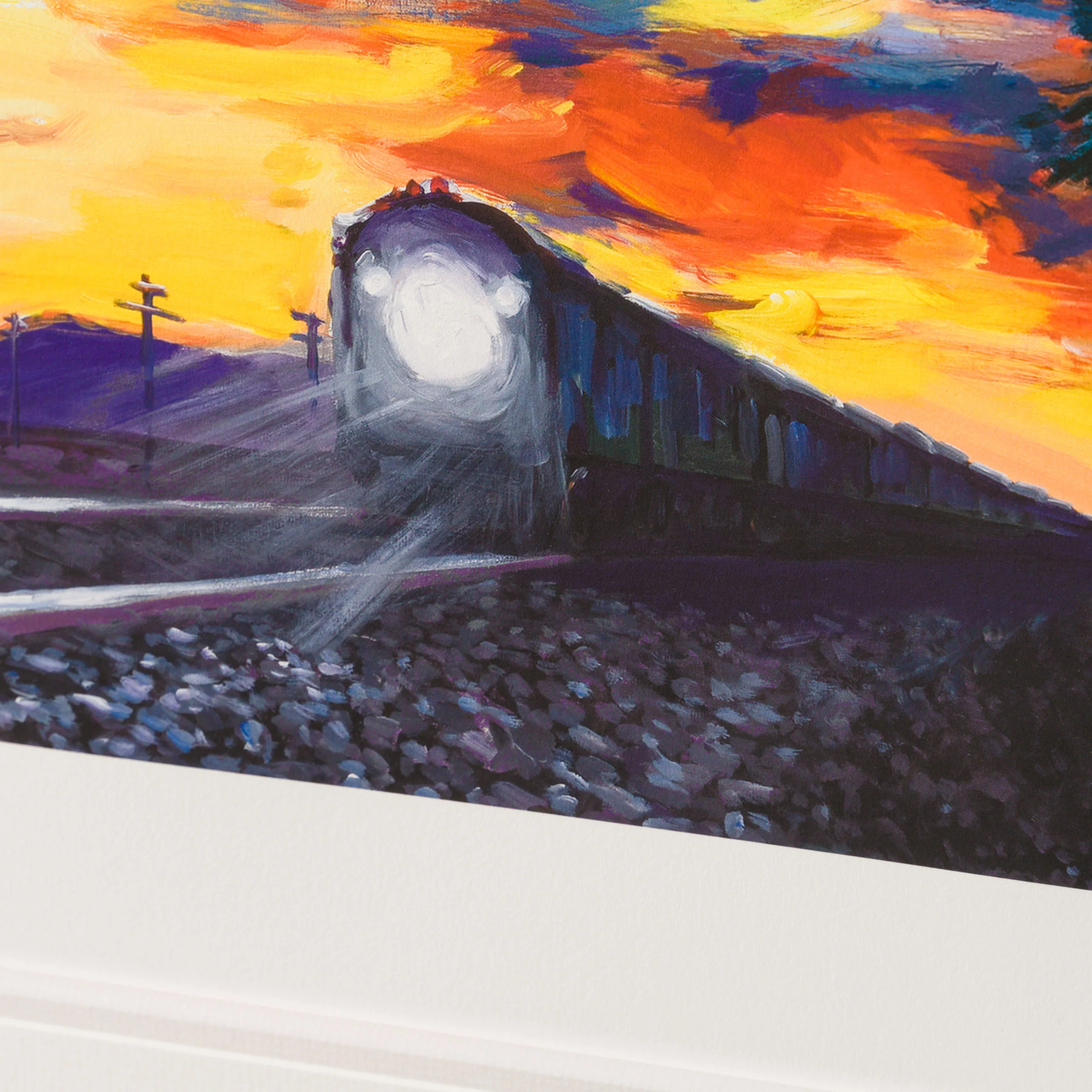 Train At Sunset - Image 2