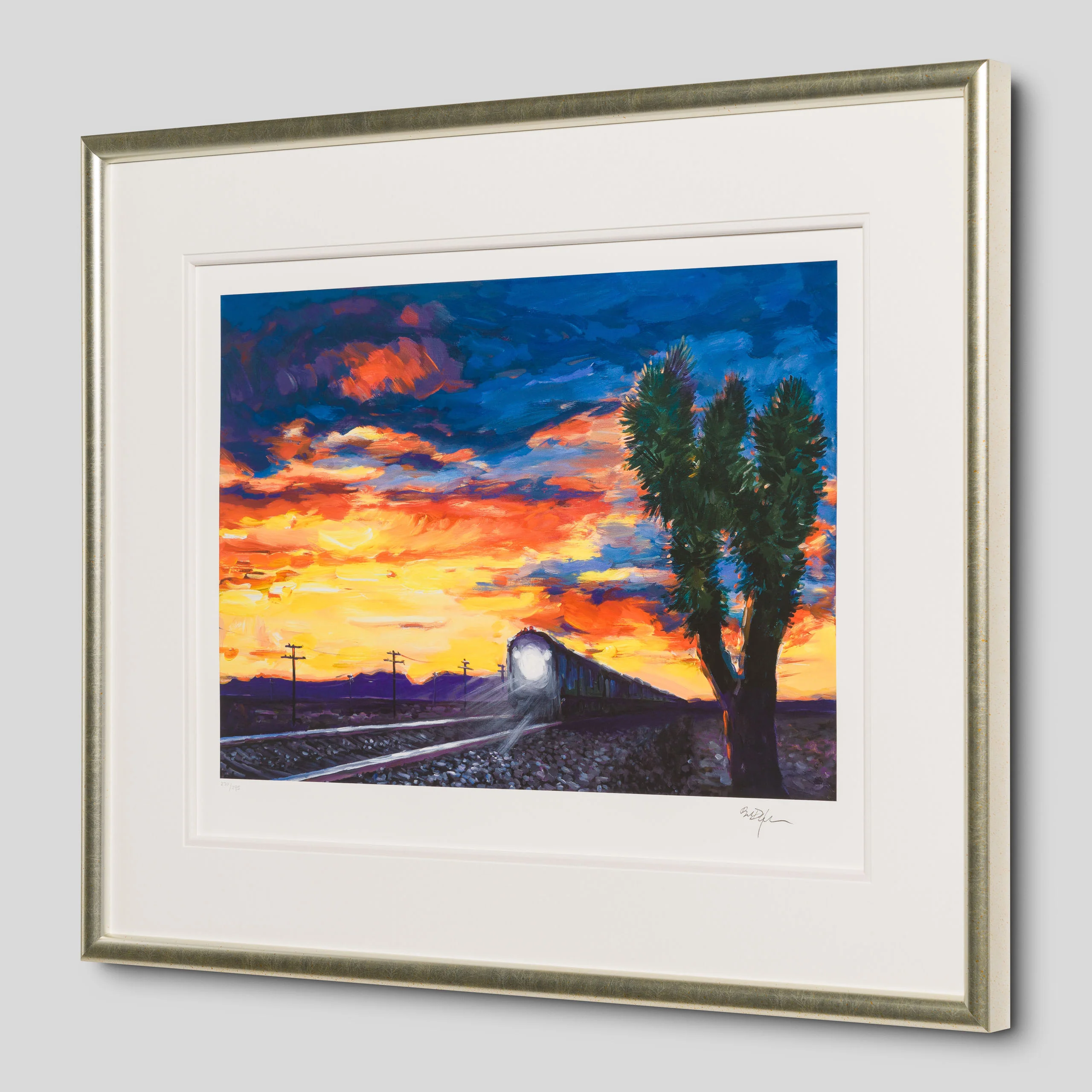 Train At Sunset - Image 4