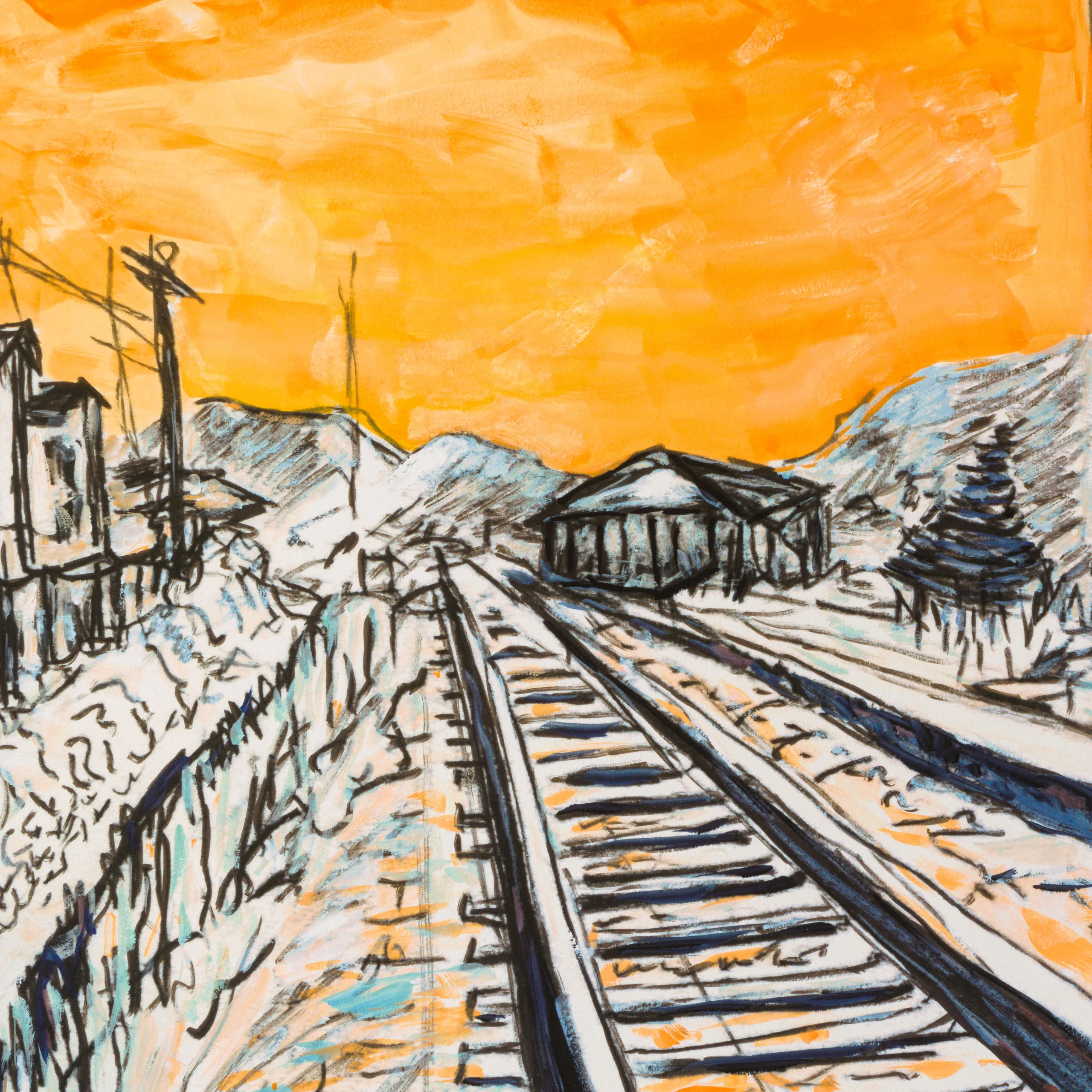 Train Tracks 2025 | Orange - Image 2