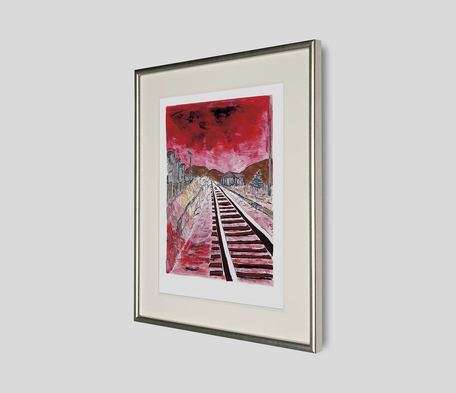 Train Tracks 2010 | Framed Set of Four - Image 2