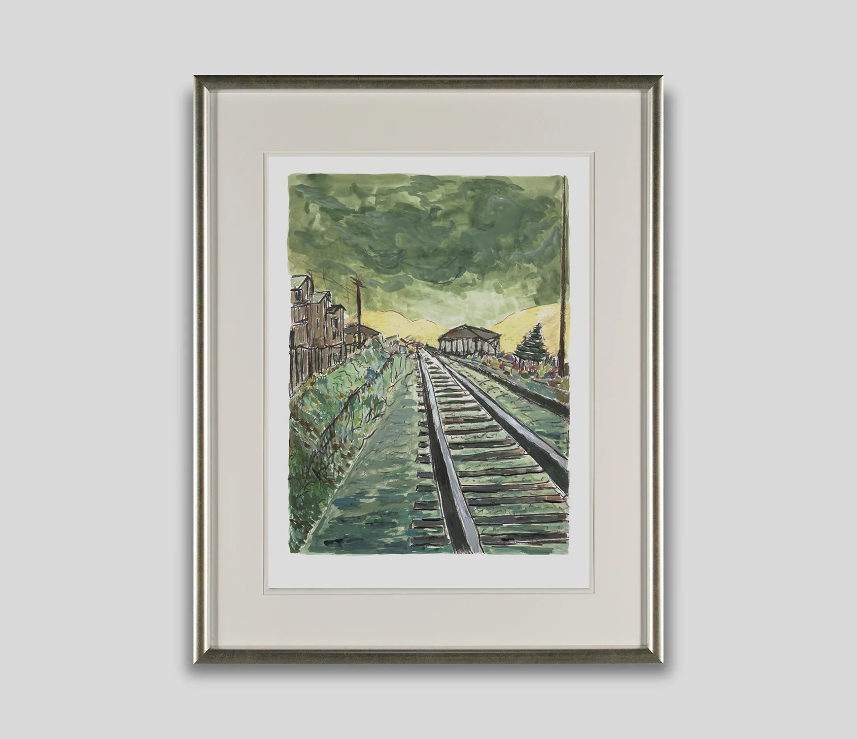 Train Tracks 2010 | Framed Set of Four - Image 7