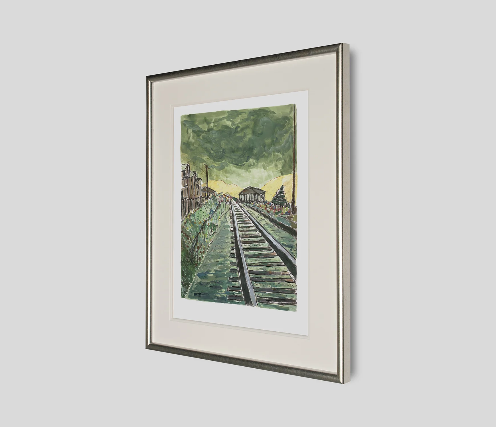 Train Tracks 2010 | Framed Set of Four - Image 8