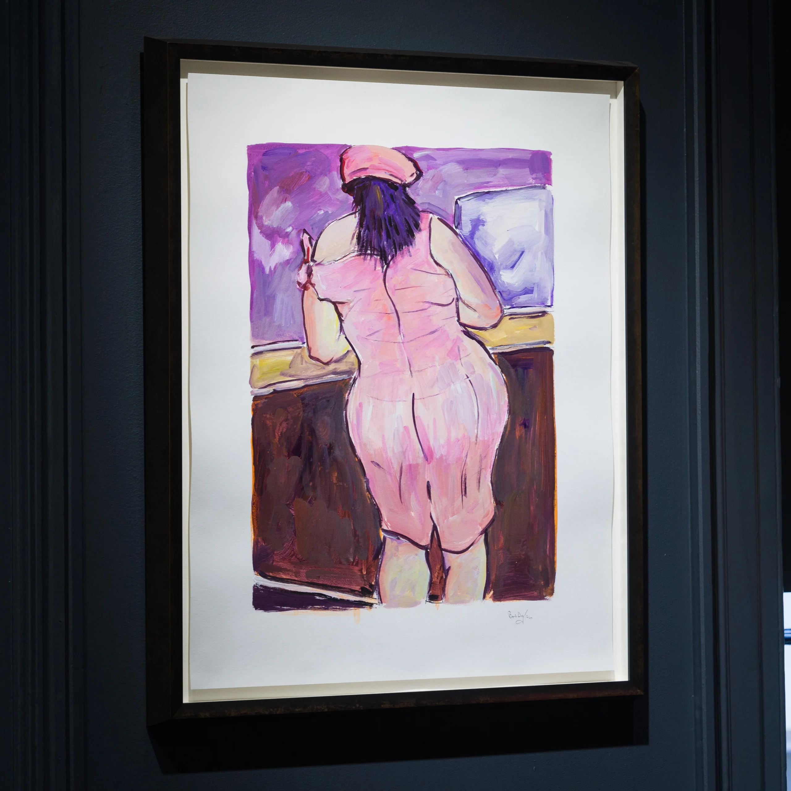 Woman In Red Lion Pub (2018) - Image 7