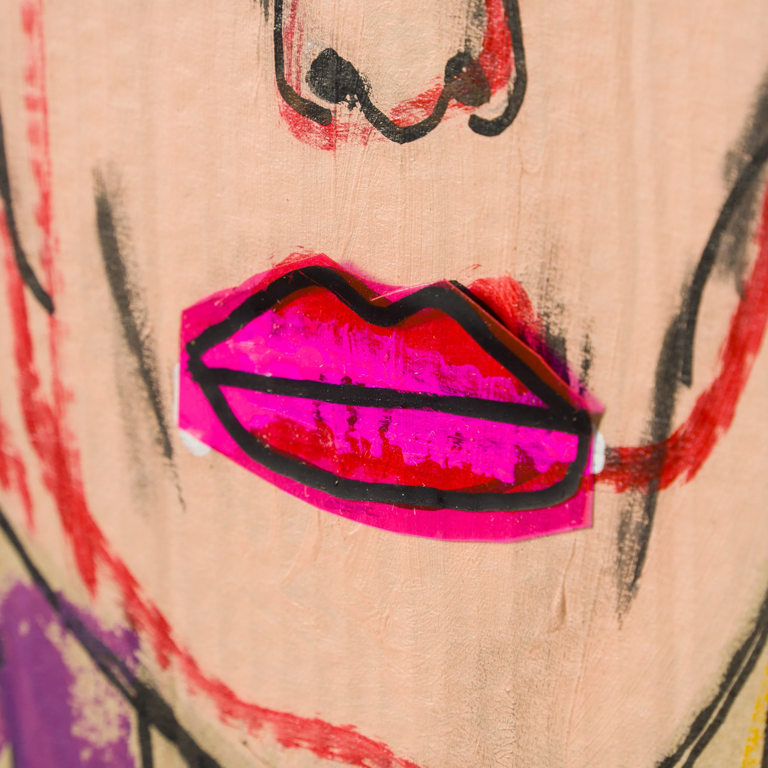 Untitled (Painting On Cardboard) - Image 4