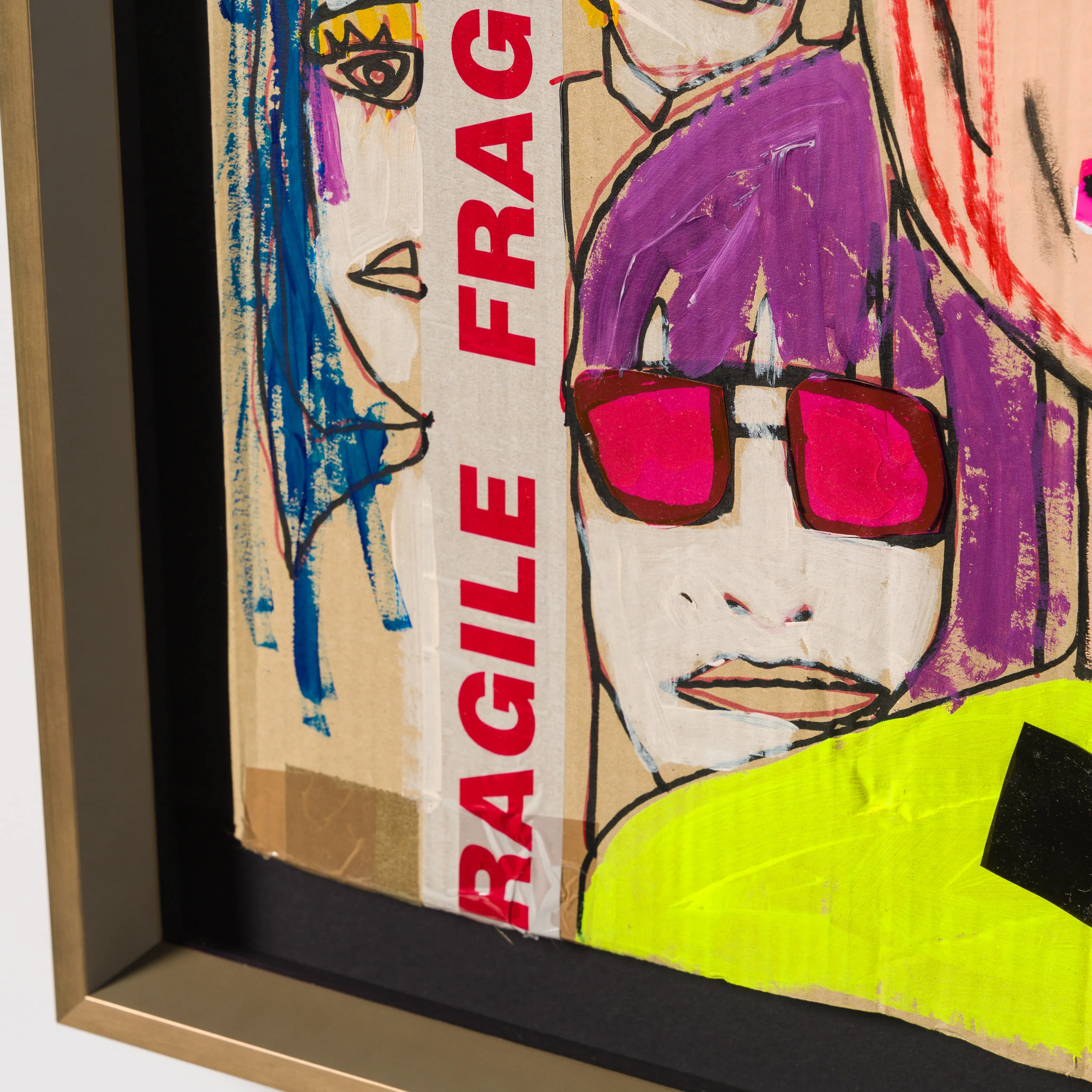 Untitled (Painting On Cardboard) - Image 5