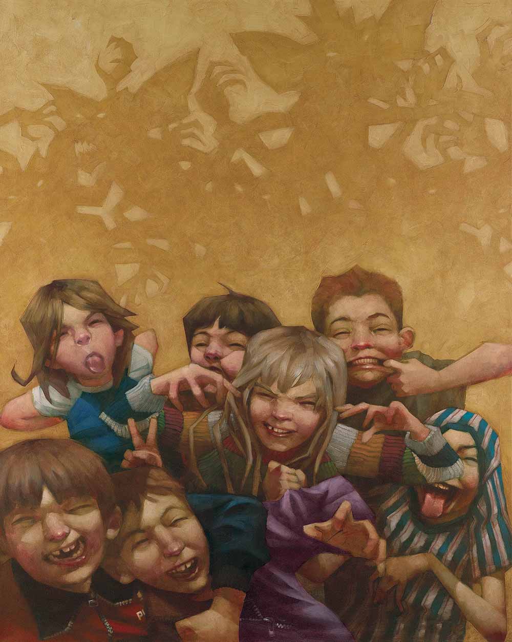 Never Feed Them After Midnight - Canvas on Board Edition - Image 2