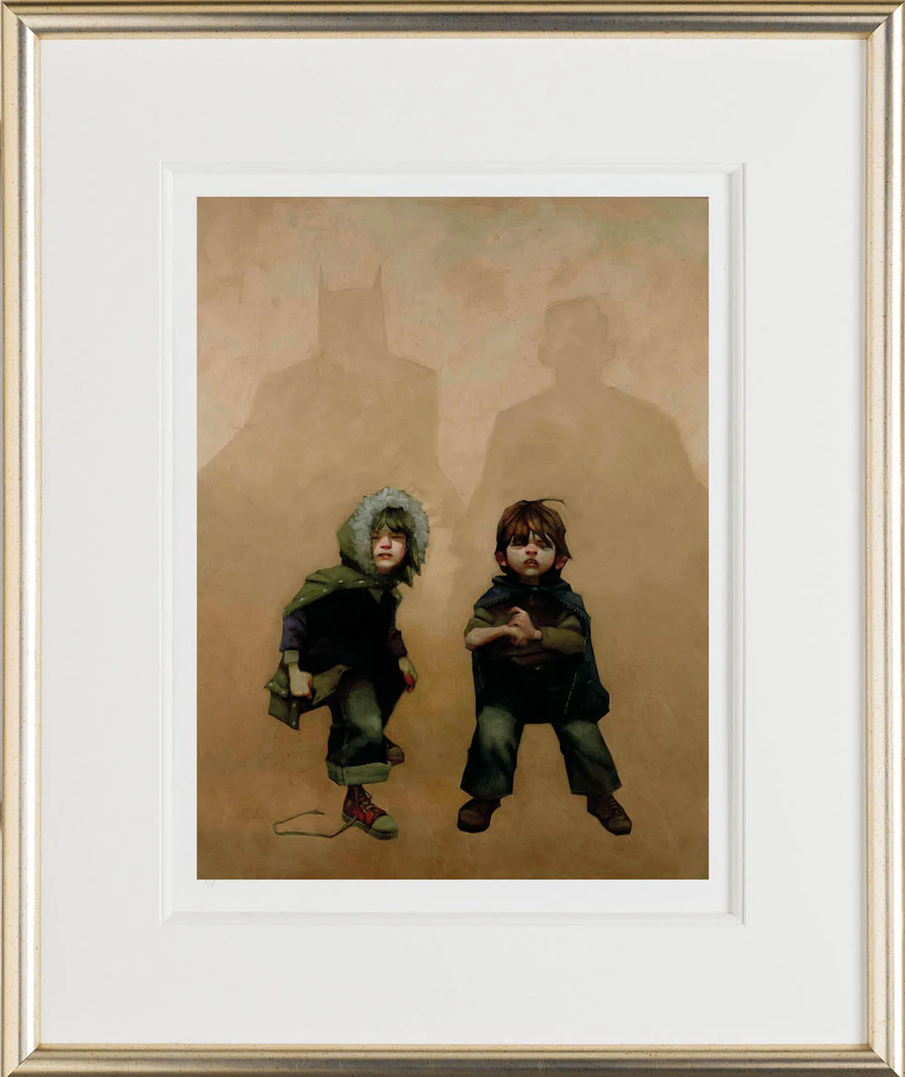 The Bat Signal, Time To Act - Giclee on Paper Edition