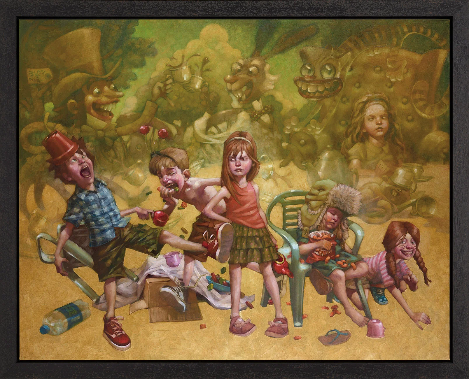 We're All Mad Here, I'm Mad, You're Mad (Boxed canvas)