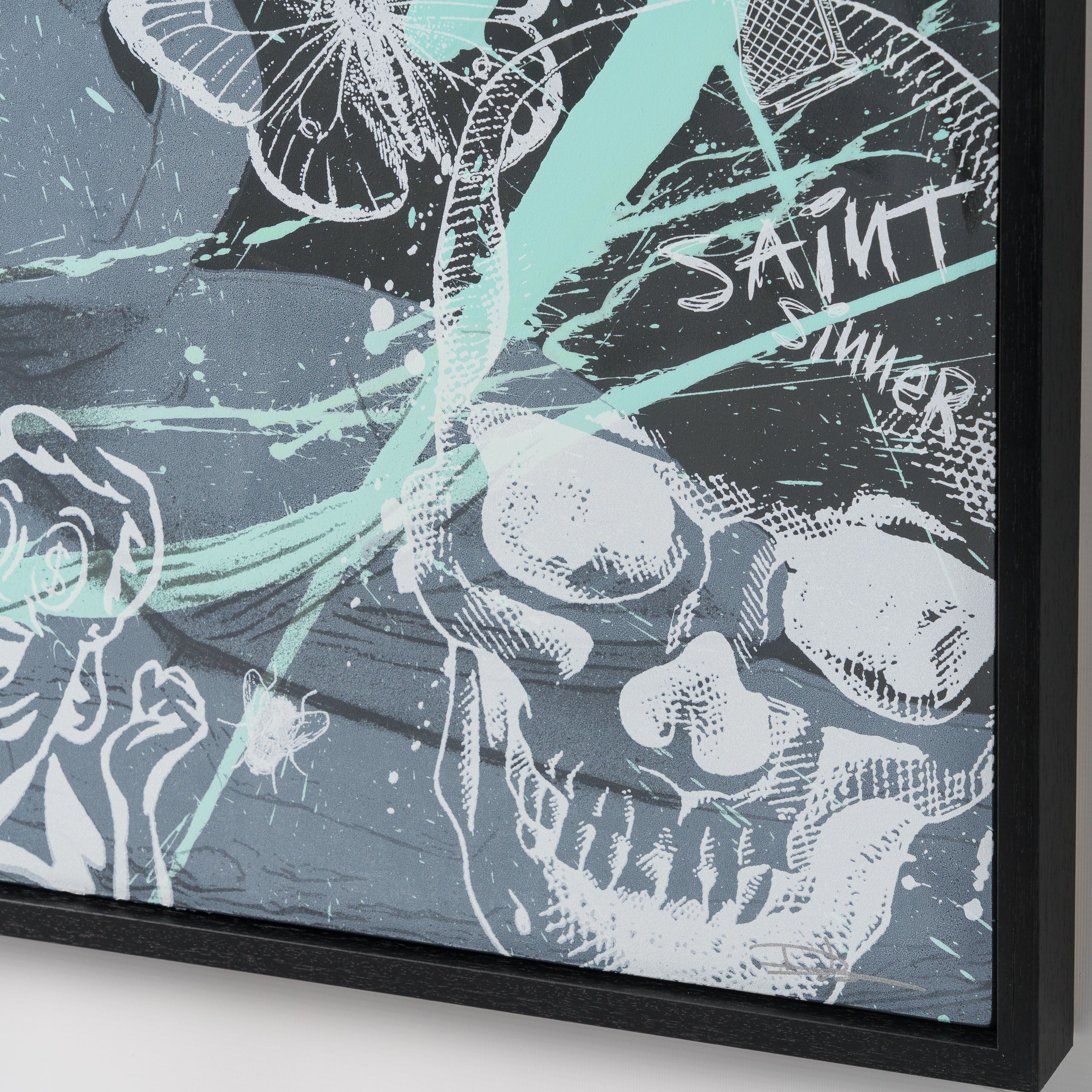 A Glimpse Of Bliss, A Taste Of Heaven (Black & Teal) - Image 4