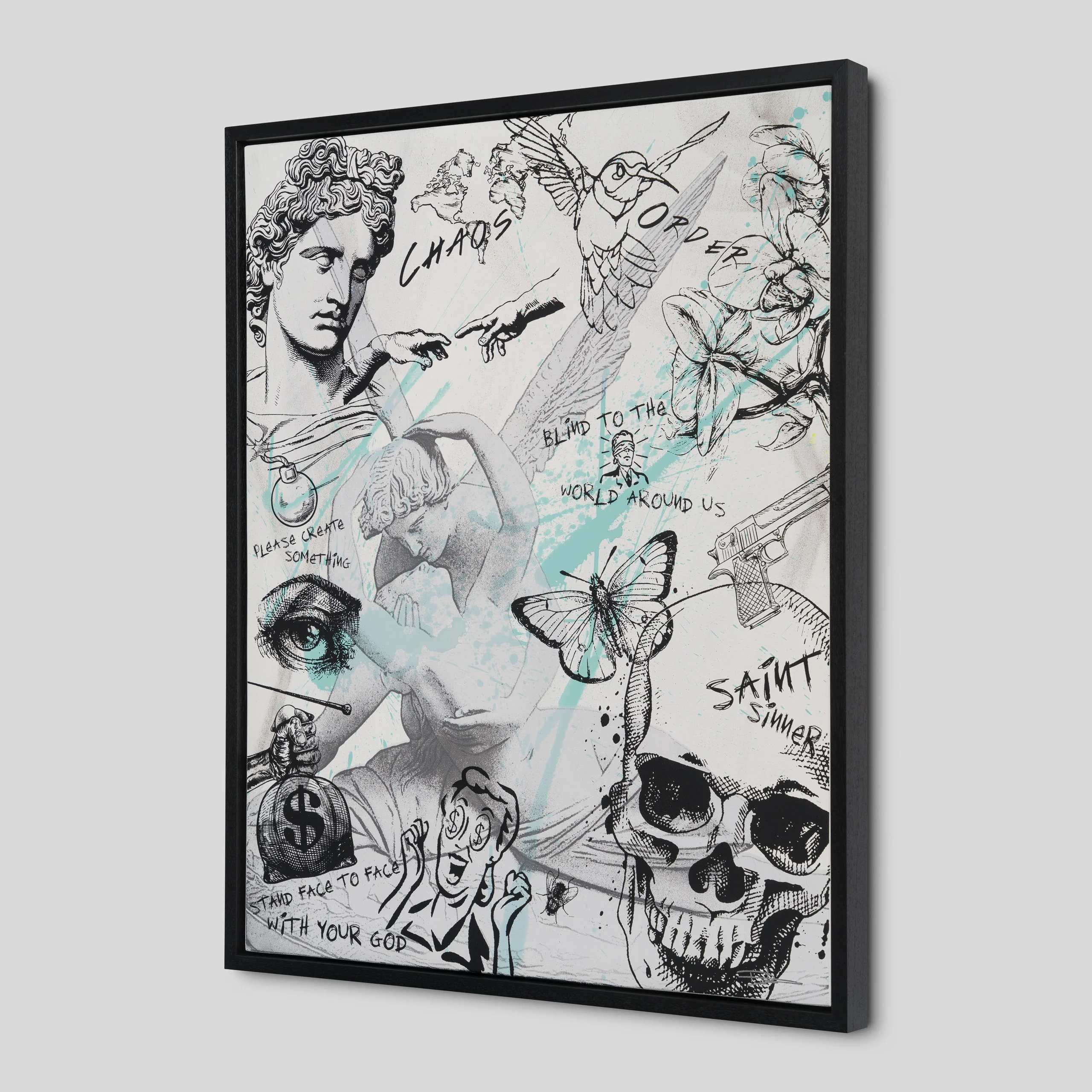 A Glimpse Of Bliss, A Taste Of Heaven (White & Mint) - Image 2