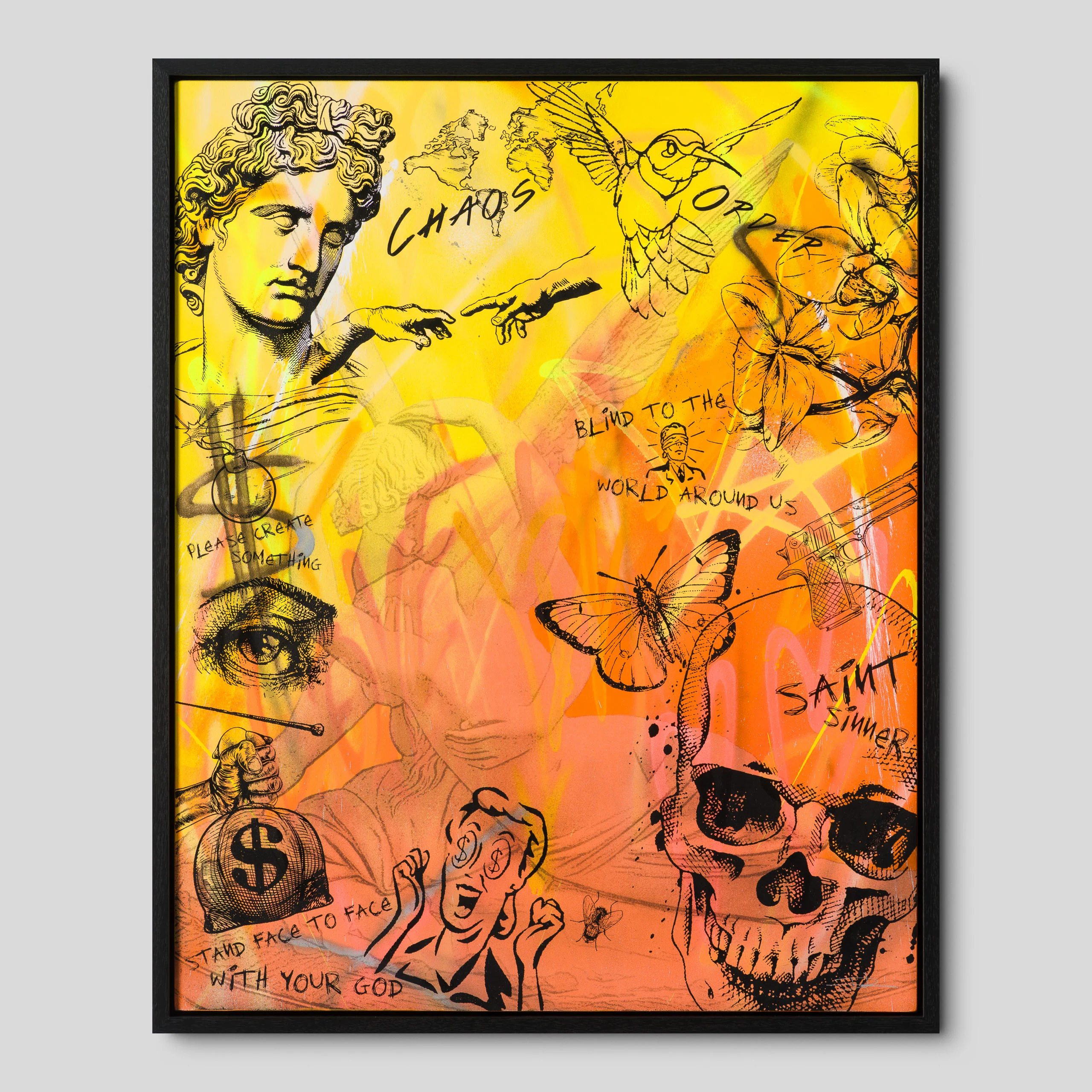 A Glimpse Of Bliss, A Taste Of Heaven (Yellow & Orange)