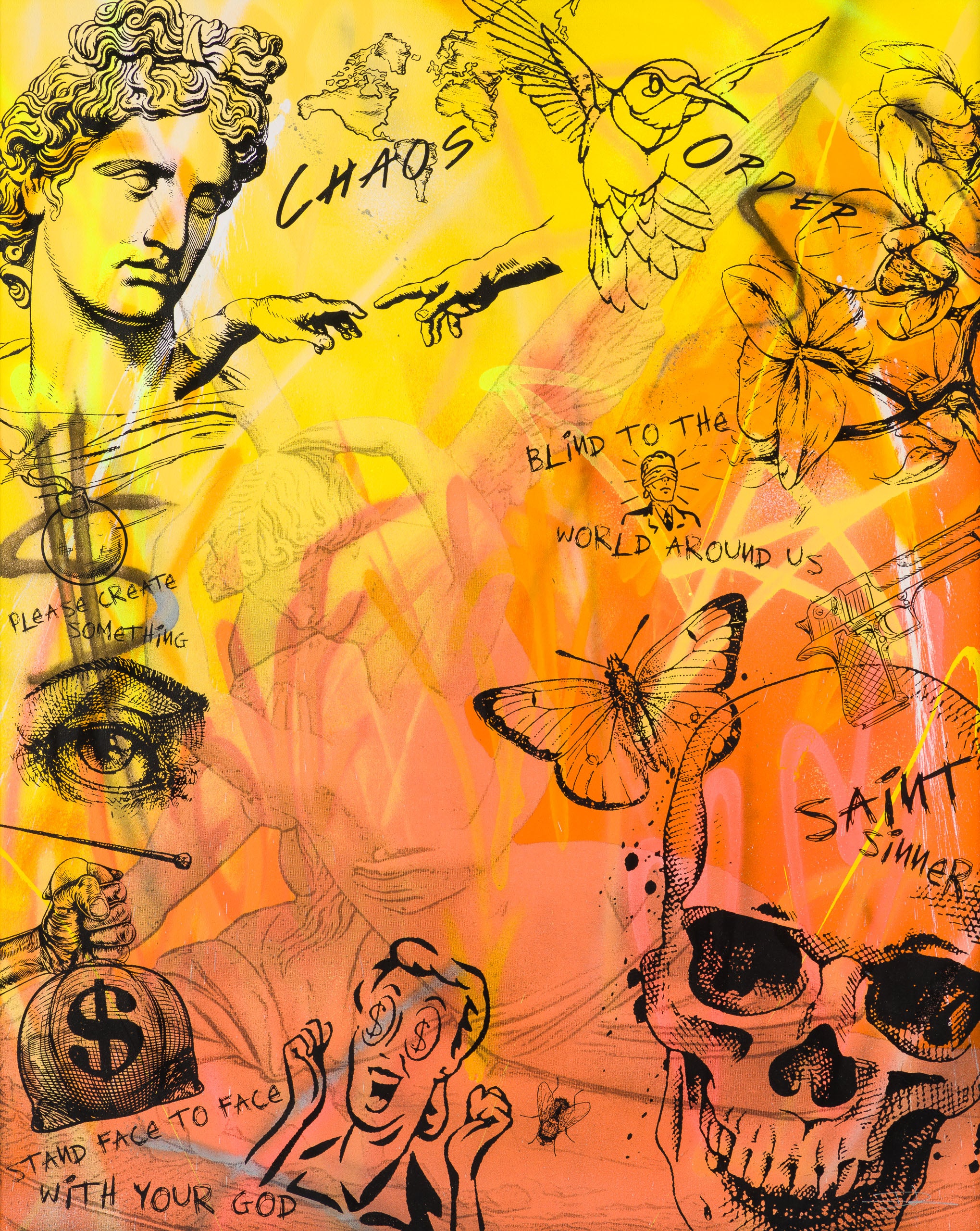 A Glimpse Of Bliss, A Taste Of Heaven (Yellow & Orange) - Image 7