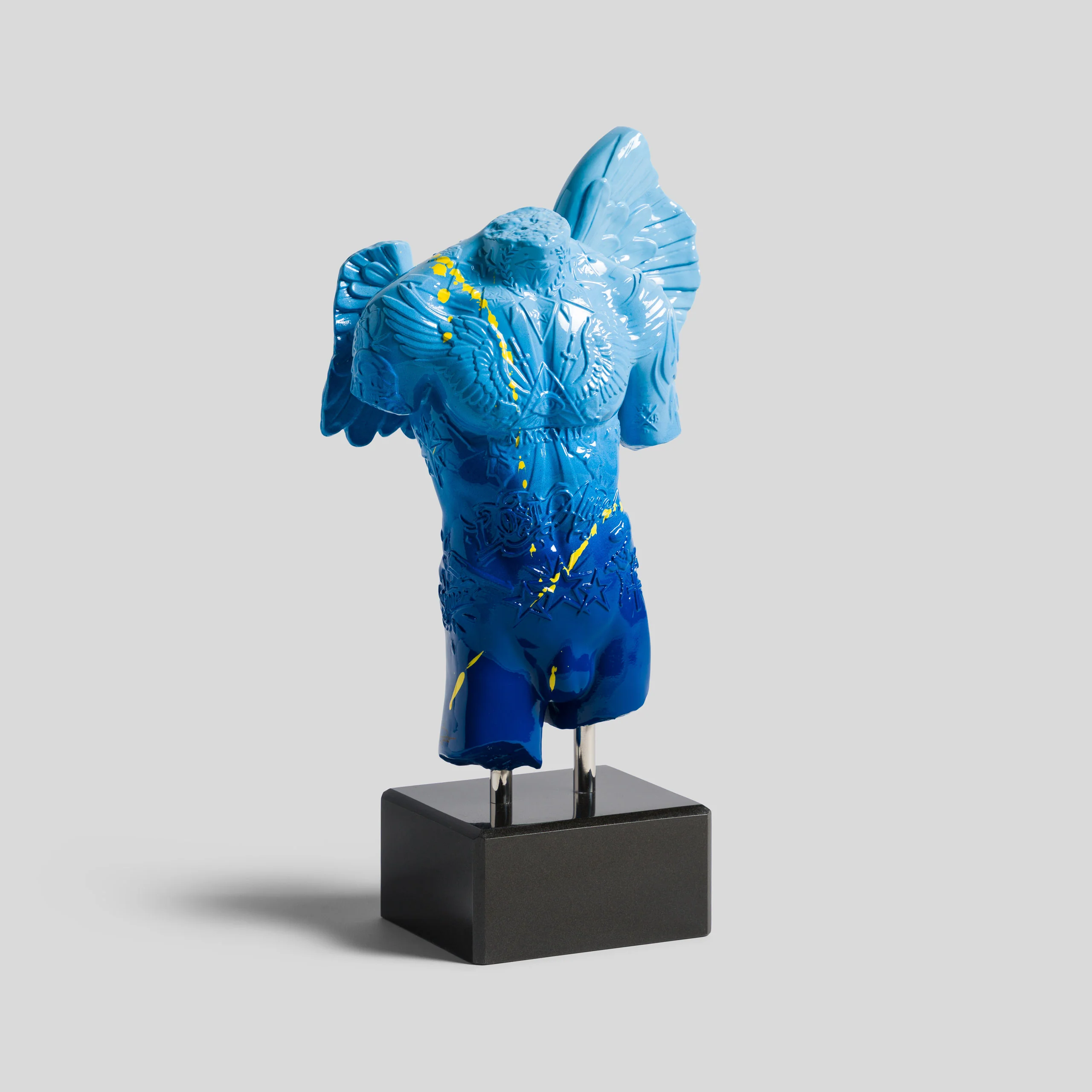 Fallen Angel | Mini Blue Ombre & Gold - Image 9