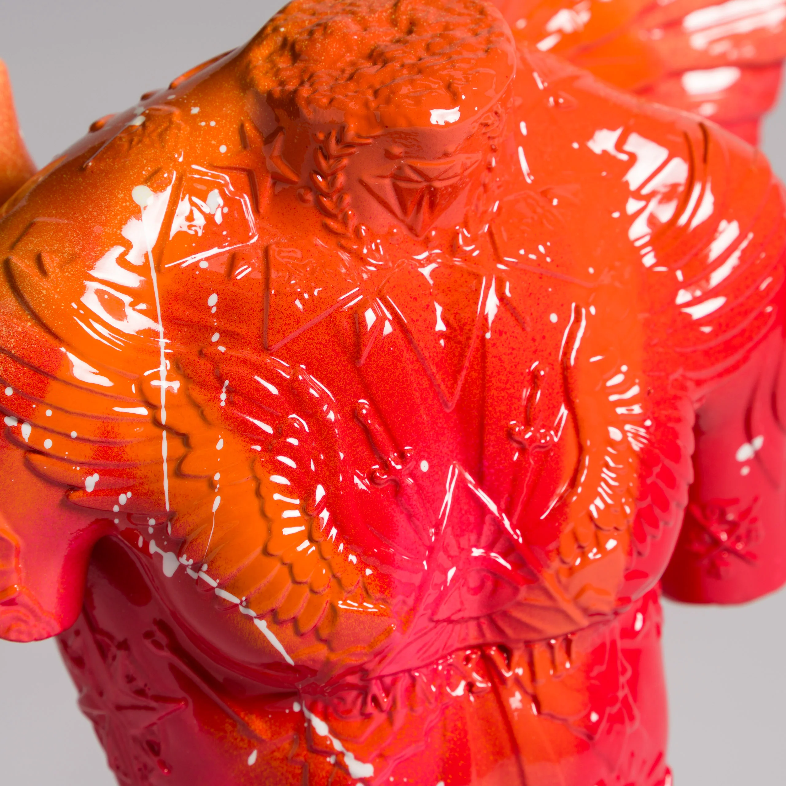 Fallen Angel (Mini Red And Orange Graffiti) - Image 7