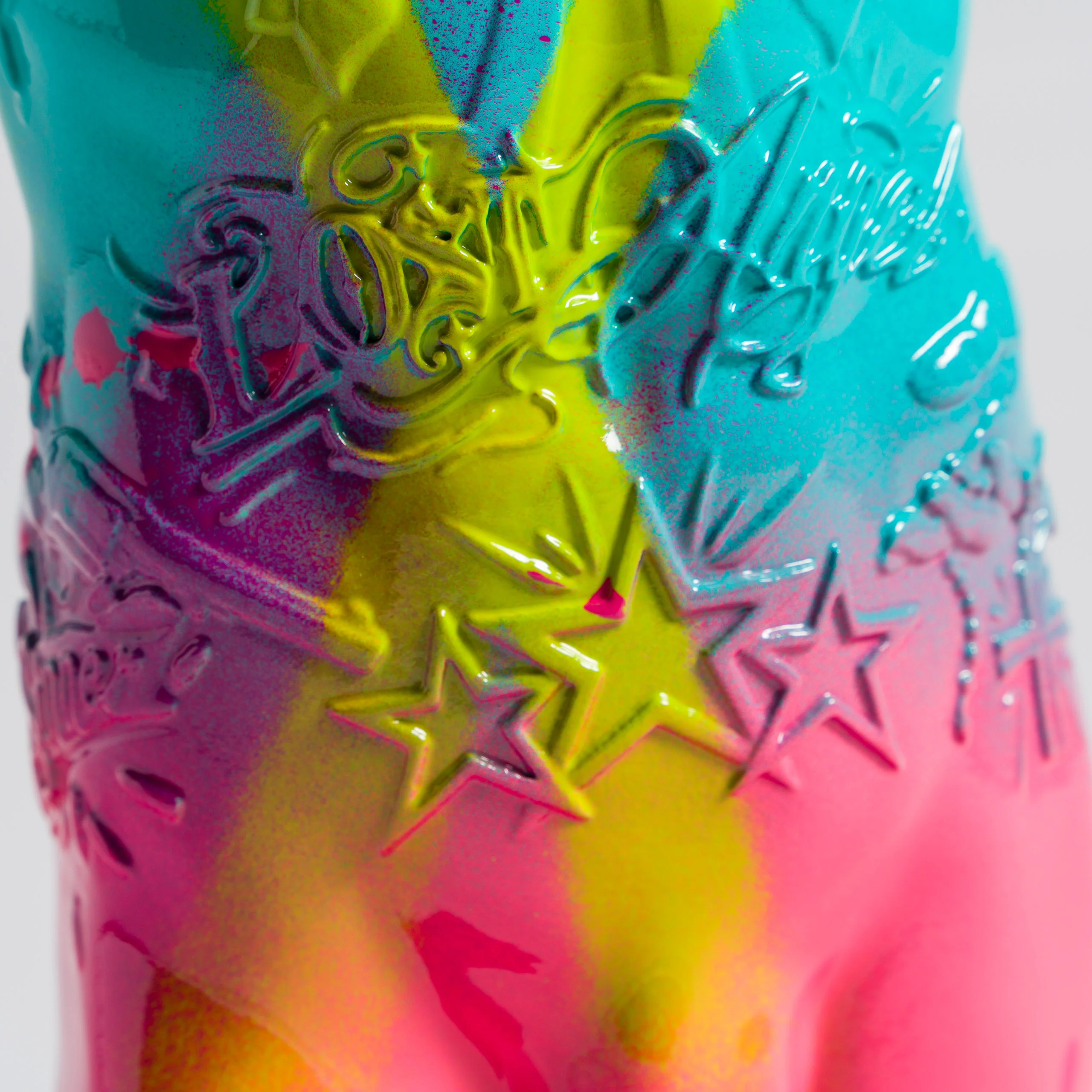 Fallen Angel (Mini Teal Pink & Green) - Image 2