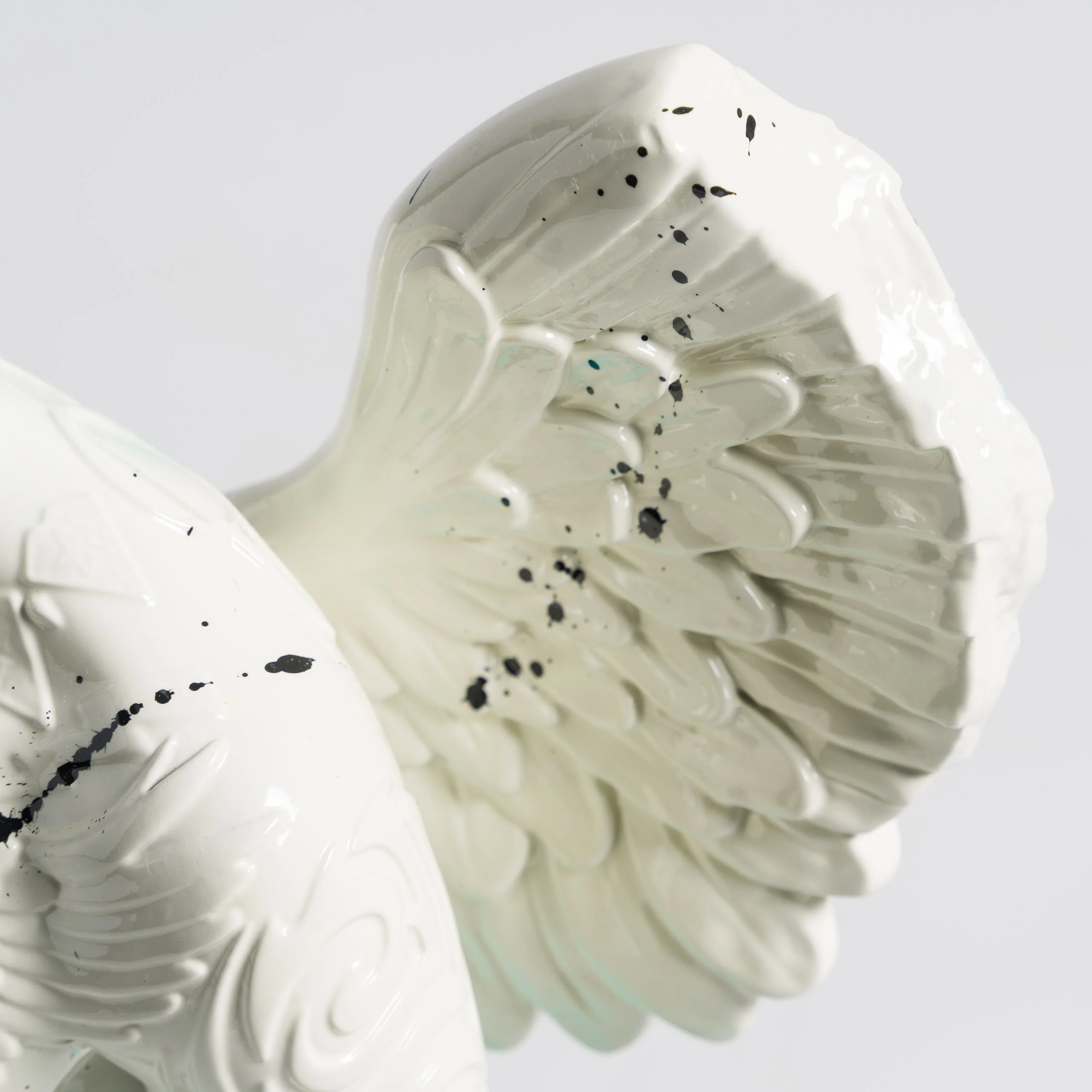 Fallen Angel | Mini White & Aqua - Image 3
