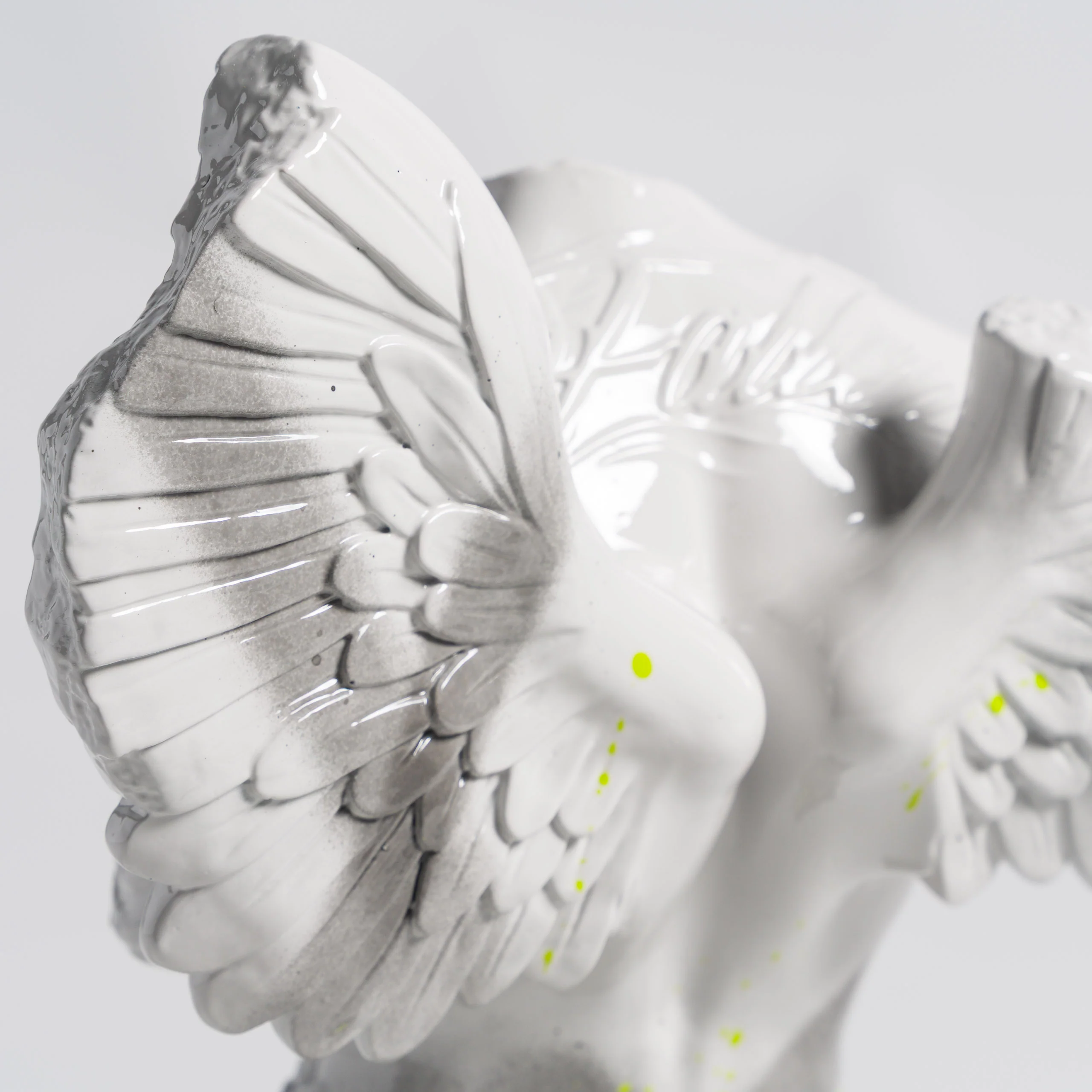 Fallen Angel | Mini White Black & Lime - Image 10