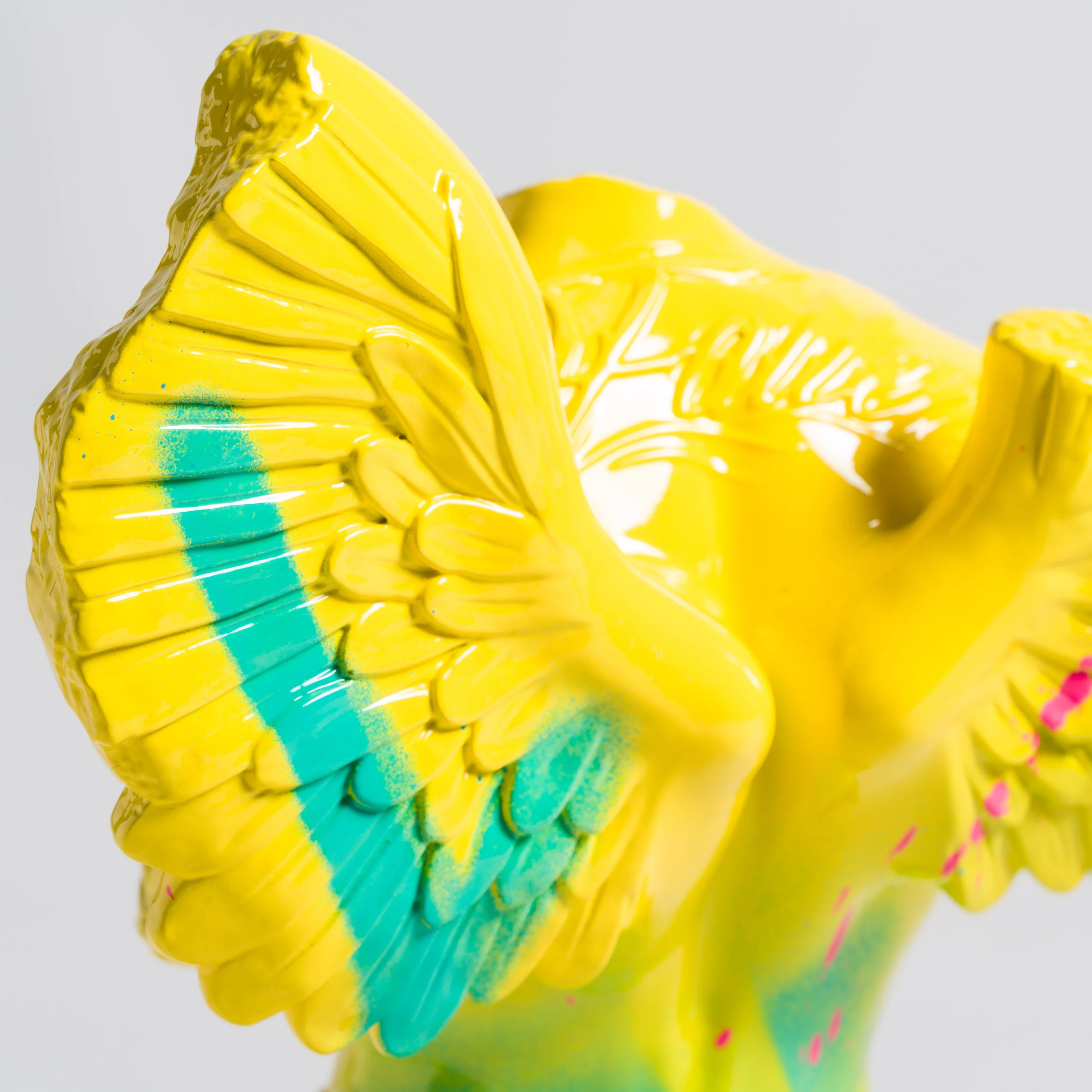 Fallen Angel (Mini Yellow & Aqua) - Image 10