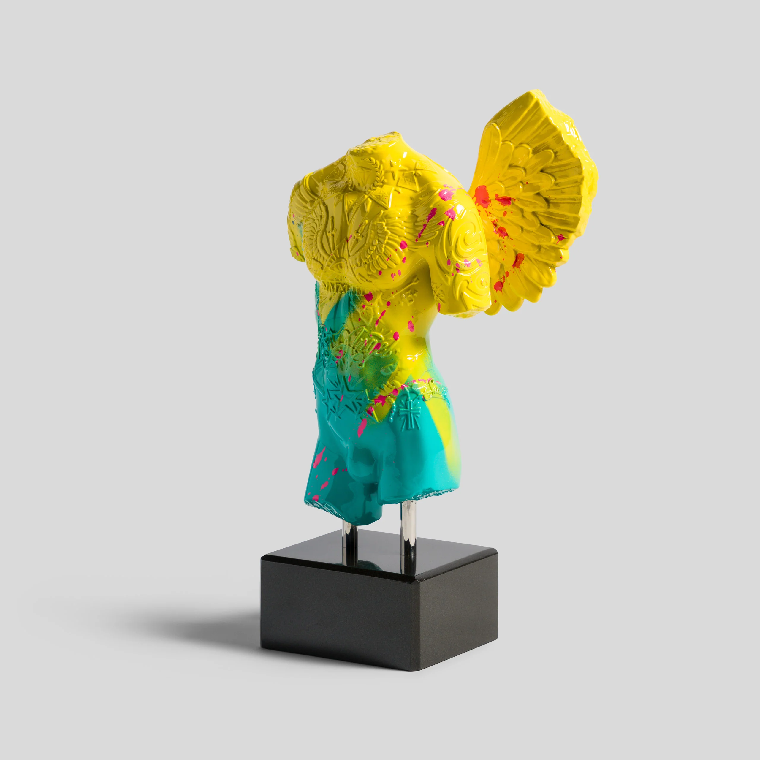 Fallen Angel (Mini Yellow & Aqua) - Image 6